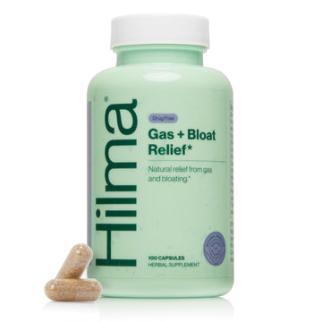 Hilma Natural Gas & Bloating Relief - with Lemon Balm, Fennel & Peppermint Leaf Hilma uk supplements