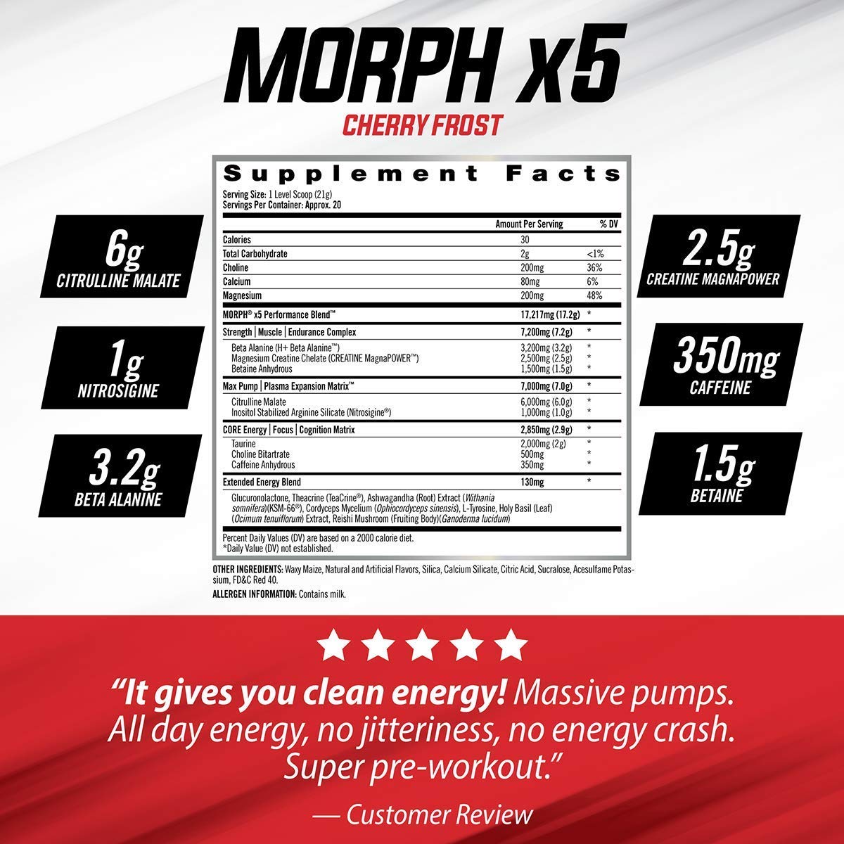 iSatori Morph Xtreme Intense Pre Workout - Bombsicle (20 Servings) Classic Blender Bottle iSatori uk supplements