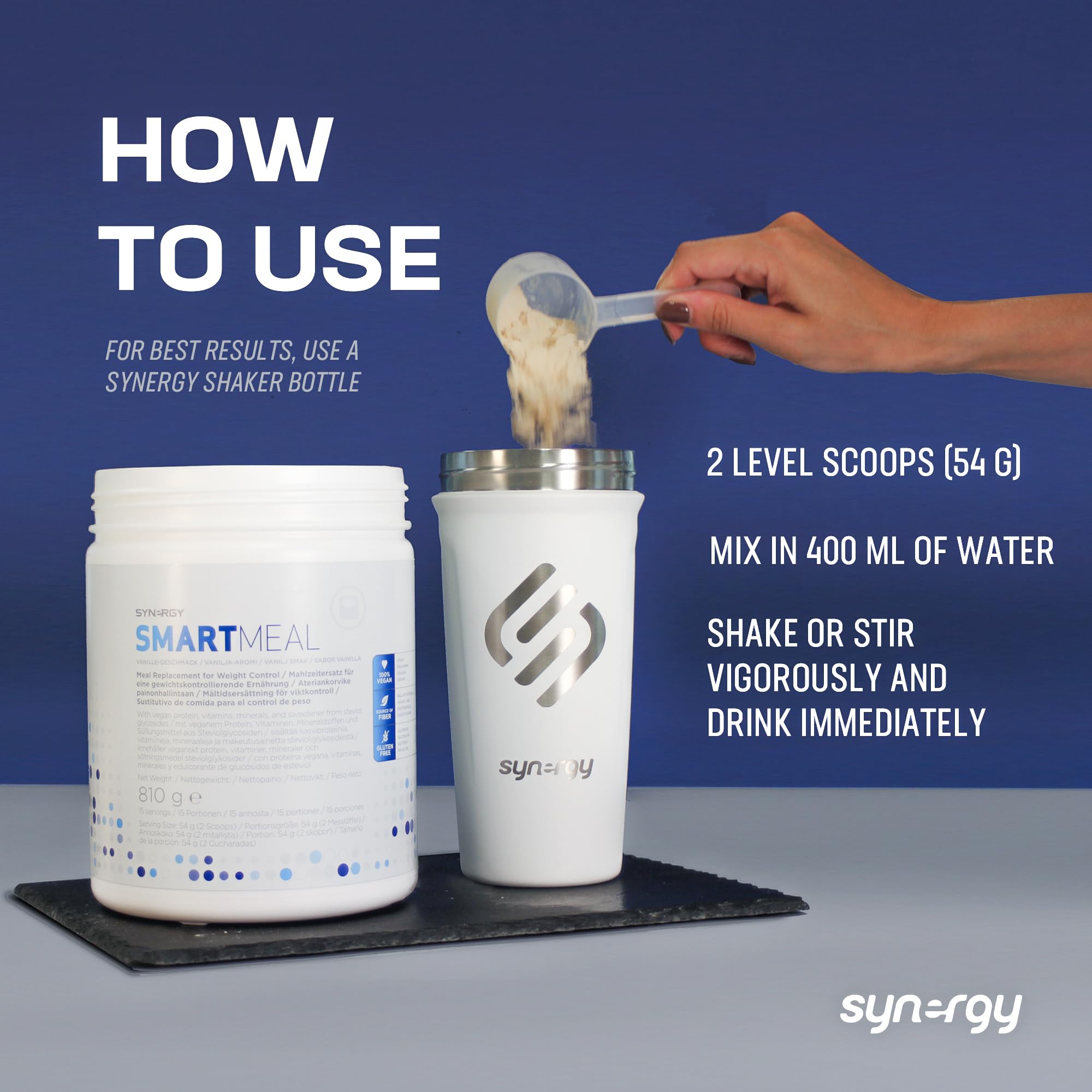 Synergy Worldwide Smartmeal 810 g | 24g protein powder meal replacement Synergy Worldwide uk supplements