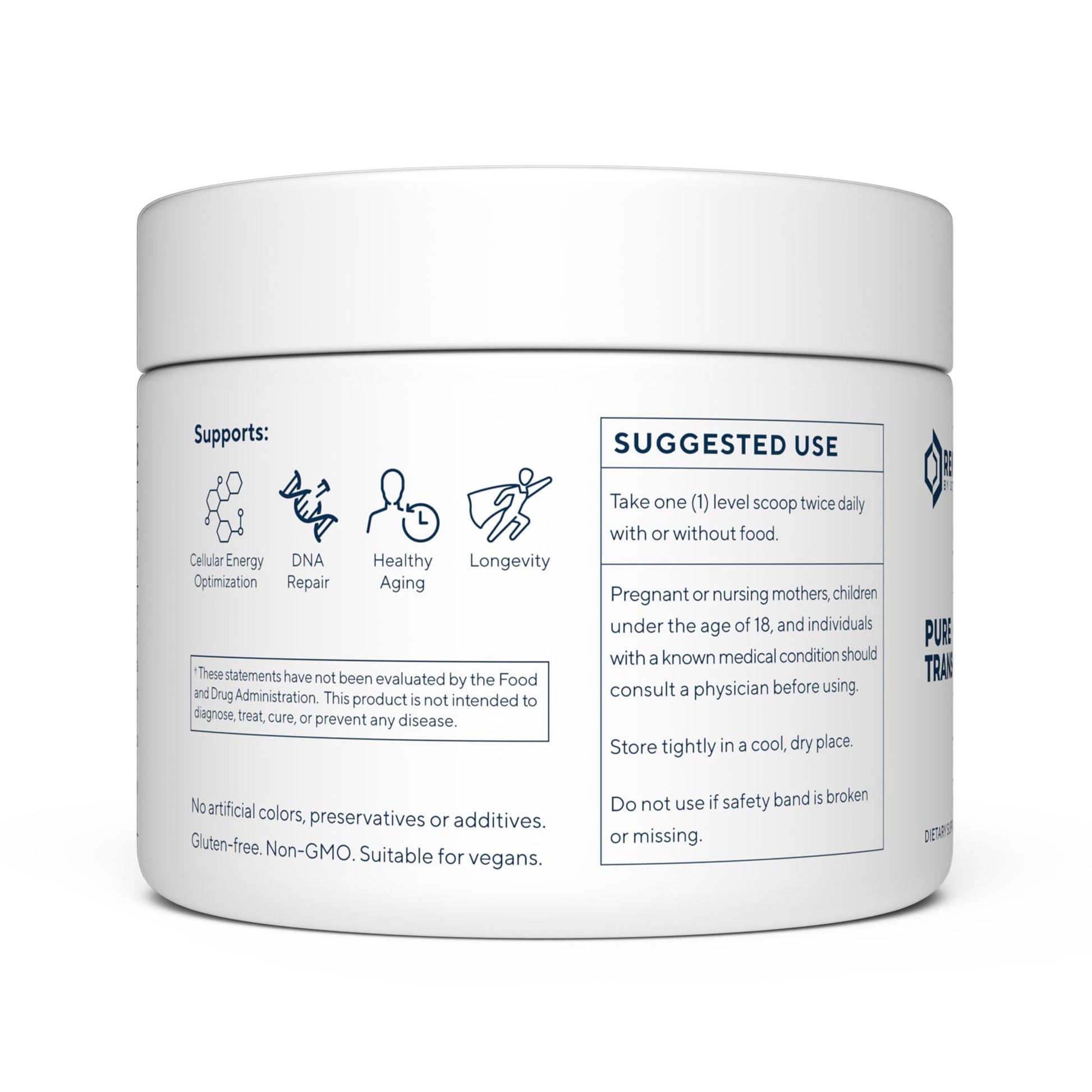 Renue By Science Resveratrol | High Strength Resveratrol Supplement | 100g Trans Resveratrol Powder | Reservatrol 200 Day Supply | Non-GMO & Allergen Free | Manufactured in The USA Third-Party Tested Renue By Science uk supplements