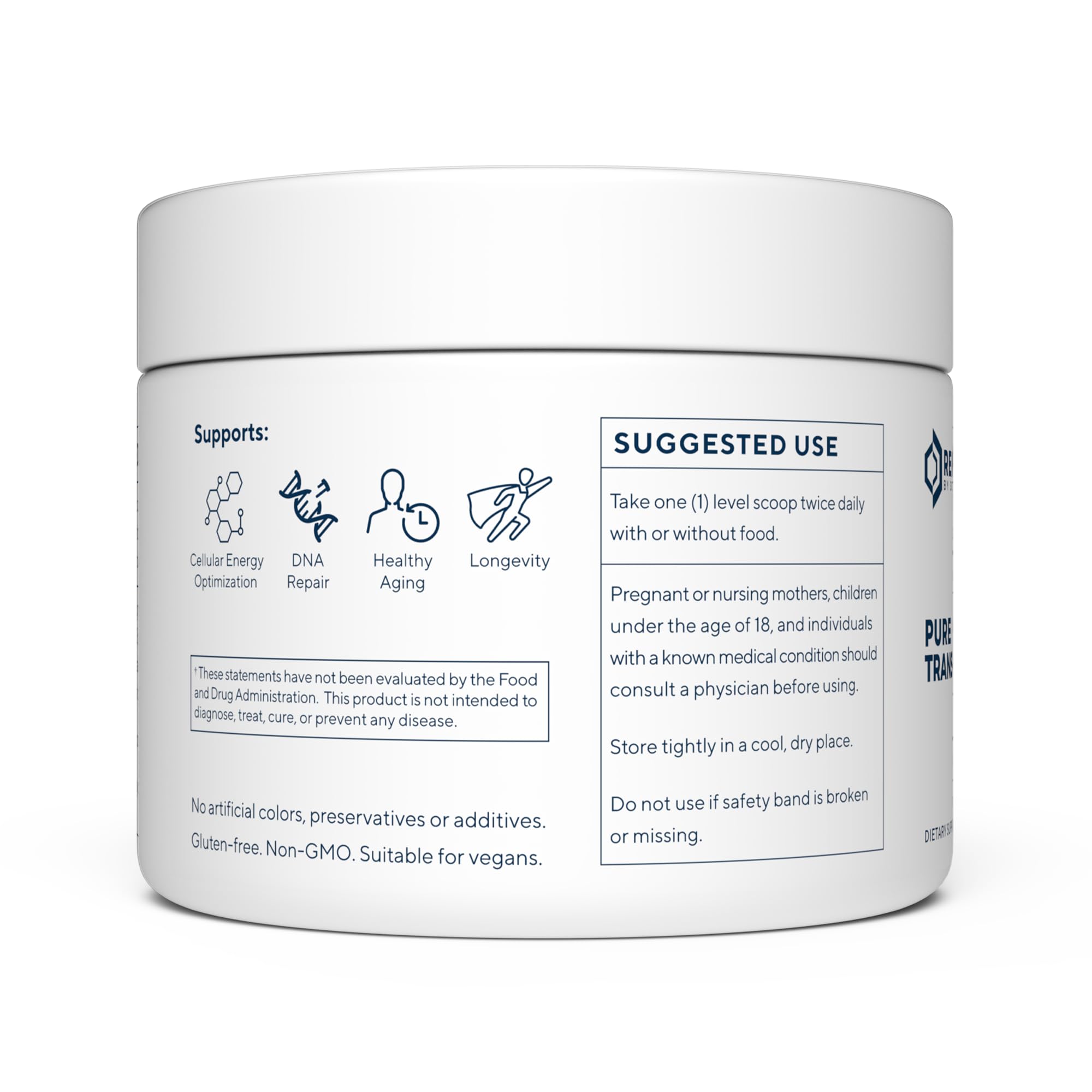 Renue By Science Resveratrol | High Strength Resveratrol Supplement | 100g Trans Resveratrol Powder | Reservatrol 200 Day Supply | Non-GMO & Allergen Free | Manufactured in The USA Third-Party Tested Renue By Science uk supplements