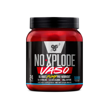 BSN N.O.-XPLODE Vaso Pre Workout Powder with 8g of L-Citrulline and 3.2g Beta-Alanine BSN uk supplements