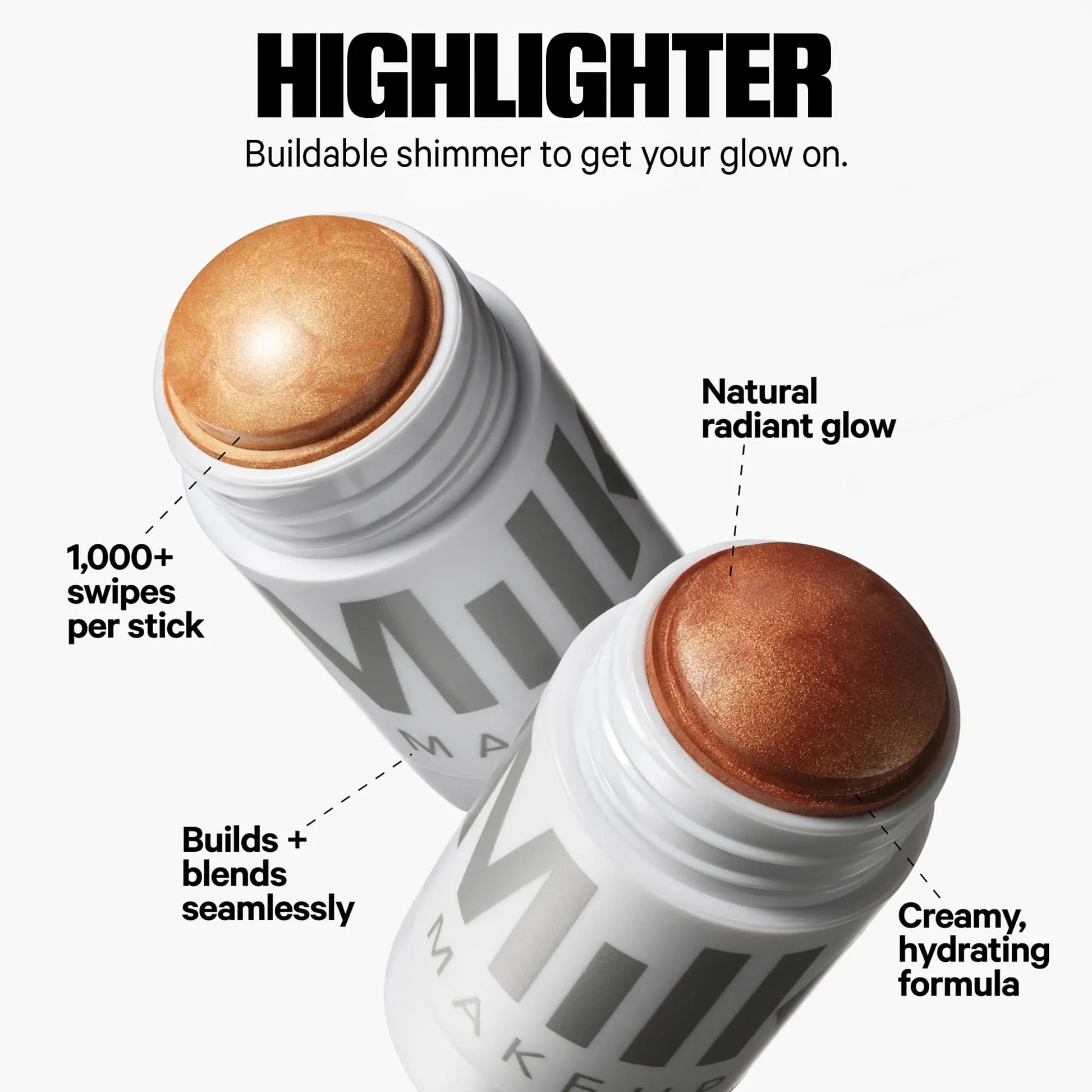 Milk Makeup Bronzer, Blush + Highlighter Set – Bronzer in Baked .19oz, Multi-Use Cream Blush + Lip Color in Werk (Dusty Rose) .21oz and Highlighter Stick in Lit (Champagne) .21oz – Hydrating Formulas Milk Makeup uk supplements