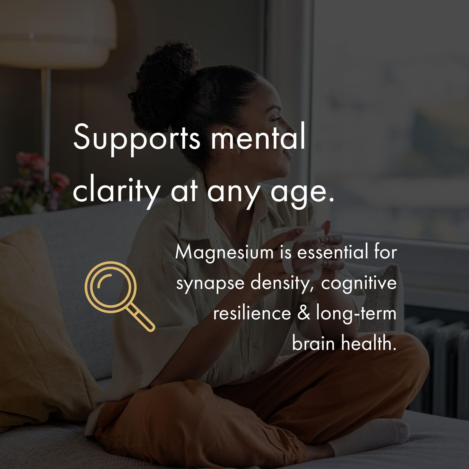 NAOMI Magnesium L-Threonate with 2,000mg Patented Magtein®, High Absorption Elemental Magnesium, Memory Supplement - Brain Health, Focus, Nerve Support, Heart Health, Natural Sleep Aid, 60 Veggie Caps NAOMI uk supplements