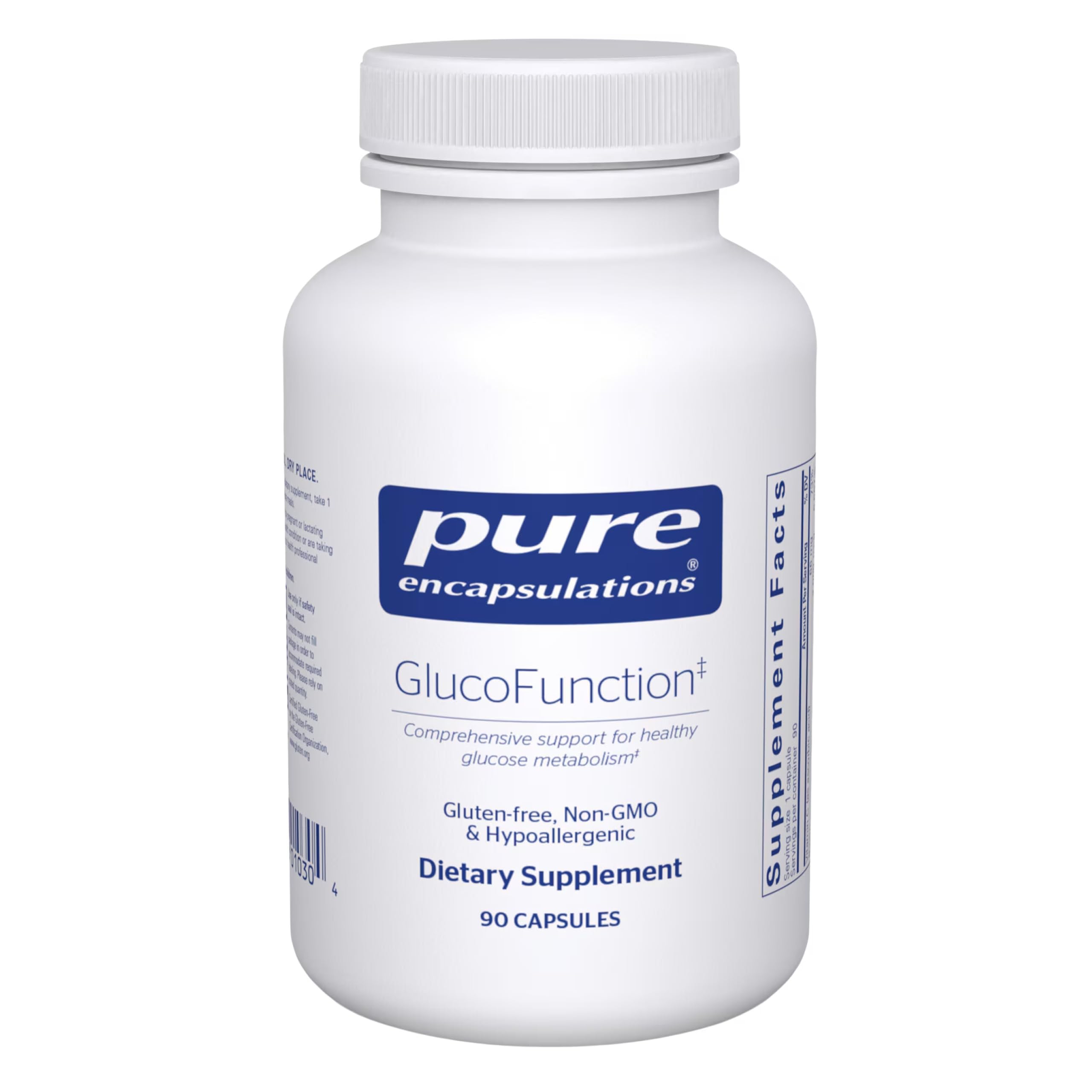 Pure Encapsulations GlucoFunction | Comprehensive Support for Healthy Carbohydrate Metabolism | 90 Capsules Pure Encapsulations uk supplements