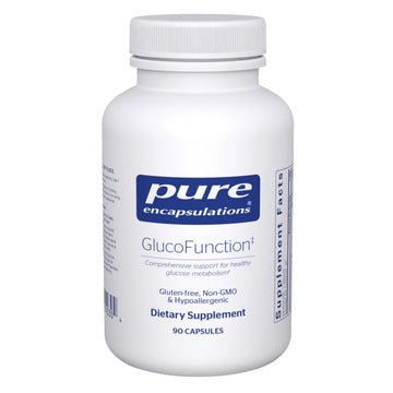 Pure Encapsulations GlucoFunction | Comprehensive Support for Healthy Carbohydrate Metabolism | 90 Capsules Pure Encapsulations uk supplements