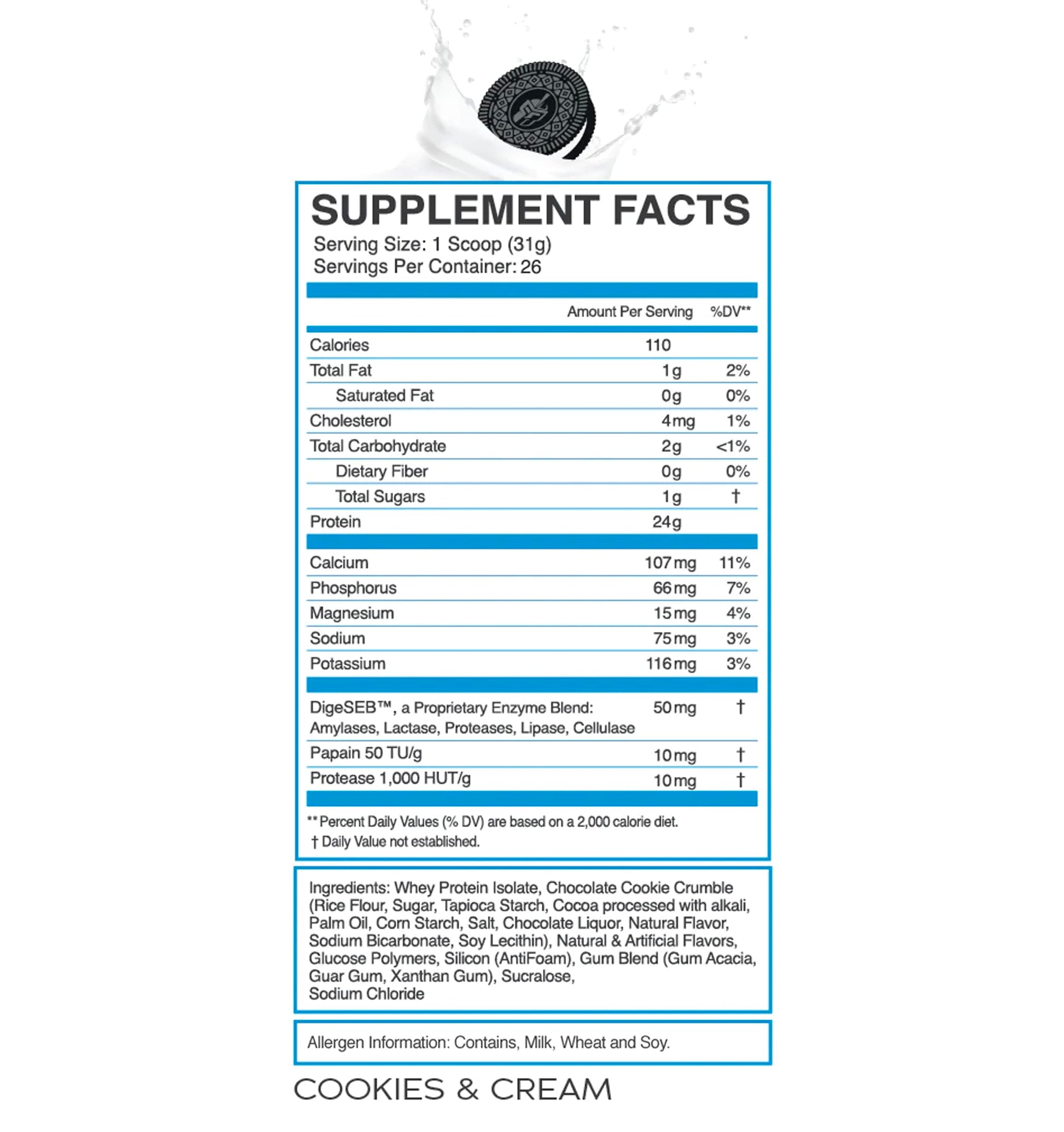eFlow Nutrition 100% Whey Protein Isolate - Lactose-Free Digestive Enzymes Added eFlow Nutrition uk supplements