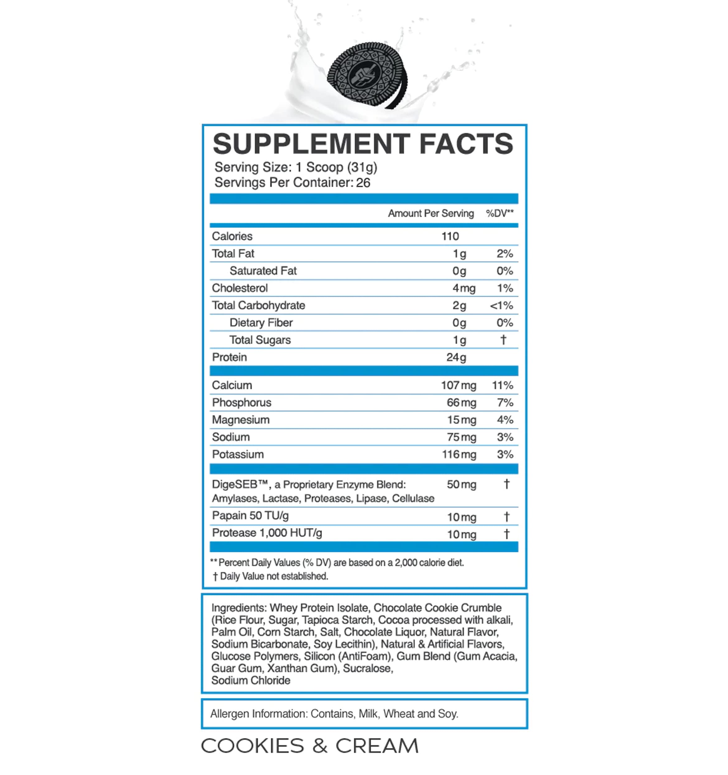eFlow Nutrition 100% Whey Protein Isolate - Lactose-Free Digestive Enzymes Added eFlow Nutrition uk supplements