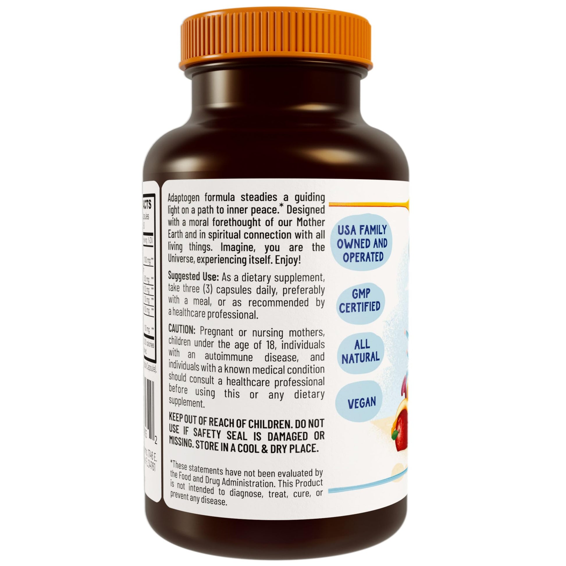 Hippie Farms Stress, Mood, Energy Support - Ashwagandha Root, Lion's Mane & More - Good Vibrations Blend Hippie Farms uk supplements