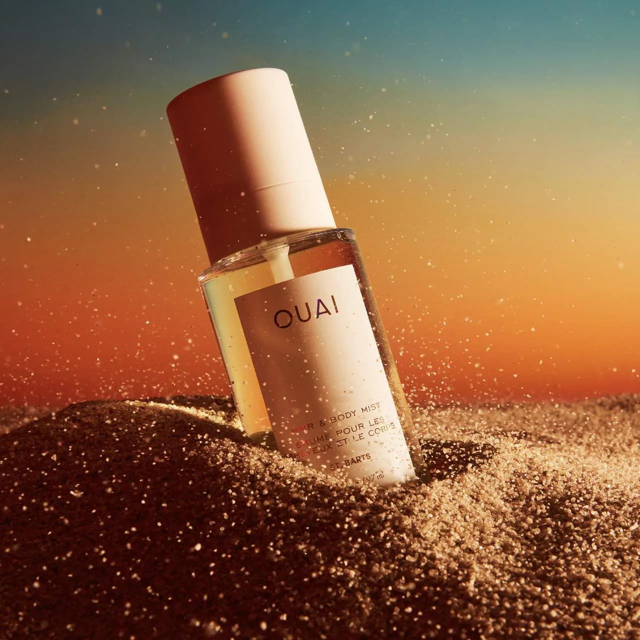 OUAI St. Barts Hair and Body Mist - Tropical-Scented Hair Perfume and Body Spray - Notes of Dragonfruit, Orange Blossom, Tuberose & Musk (3.3 Fl Oz) OUAI uk supplements