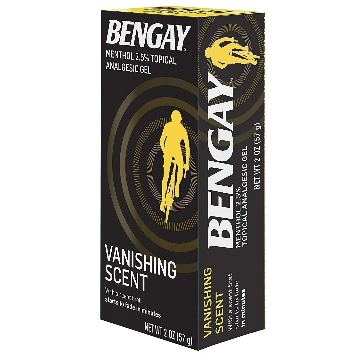 Bengay Menthol 2.5% Topical Analgesic Gel Vanishing Scent 2oz Bengay uk supplements