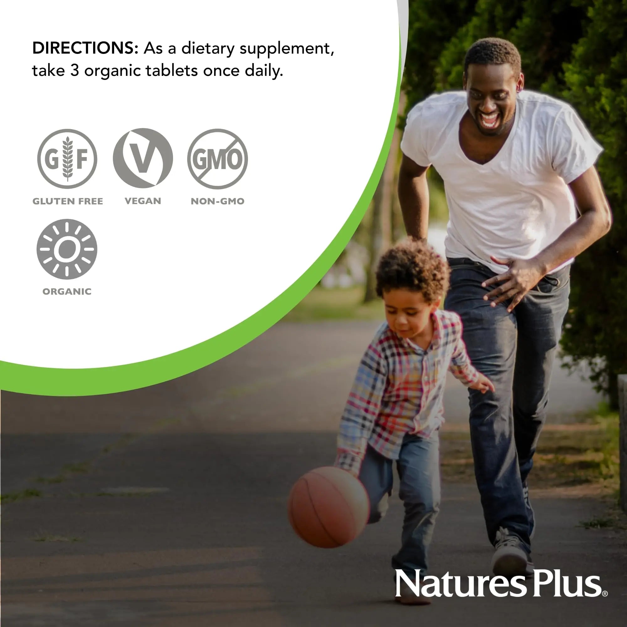 NaturesPlus Source of Life Garden Men’s Multivitamin - 90 Tablets - Supports Energy & Healthy Immune System Nature's Plus uk supplements