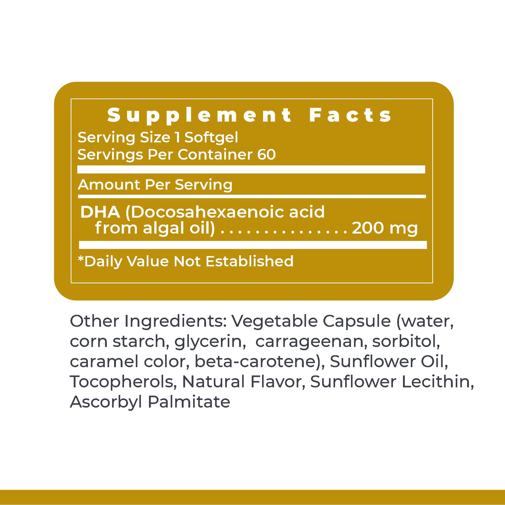 Premier Research Labs Premier DHA - Vegan DHA with Omega 3 Fatty Acids, Algae Based DHA for Women & Men, Natural DHA Supplement Suitable for Vegans- 60 Vegetarian Softgel Capsules Premier Research Labs uk supplements