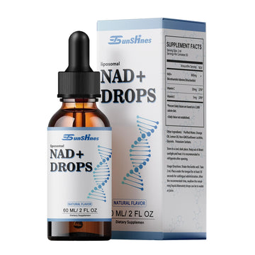tsunshnes Liposomal NAD+800mg, NAD+ Supplement Drops - NMN or Nicotinamide Riboside Alternative, Healthy Aging Energy Metabolism and Vitality, NAD Liquid Supplement for Maximum Absorption tsunshnes uk supplements