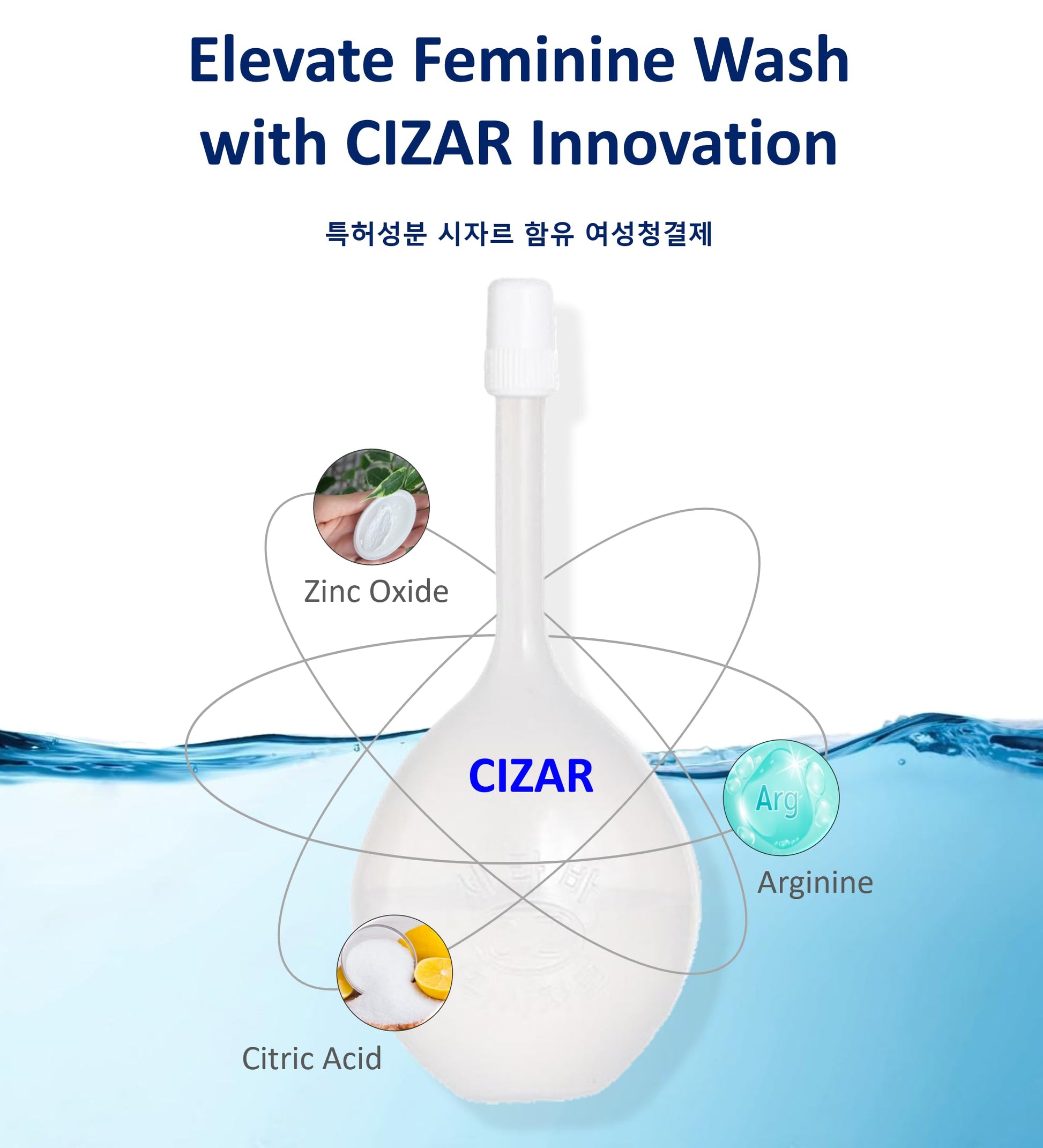 Cizar - Selava, Feminine Wash 15ml 7ea, Gynecologists Developed, Preservative-Free Cizar uk supplements