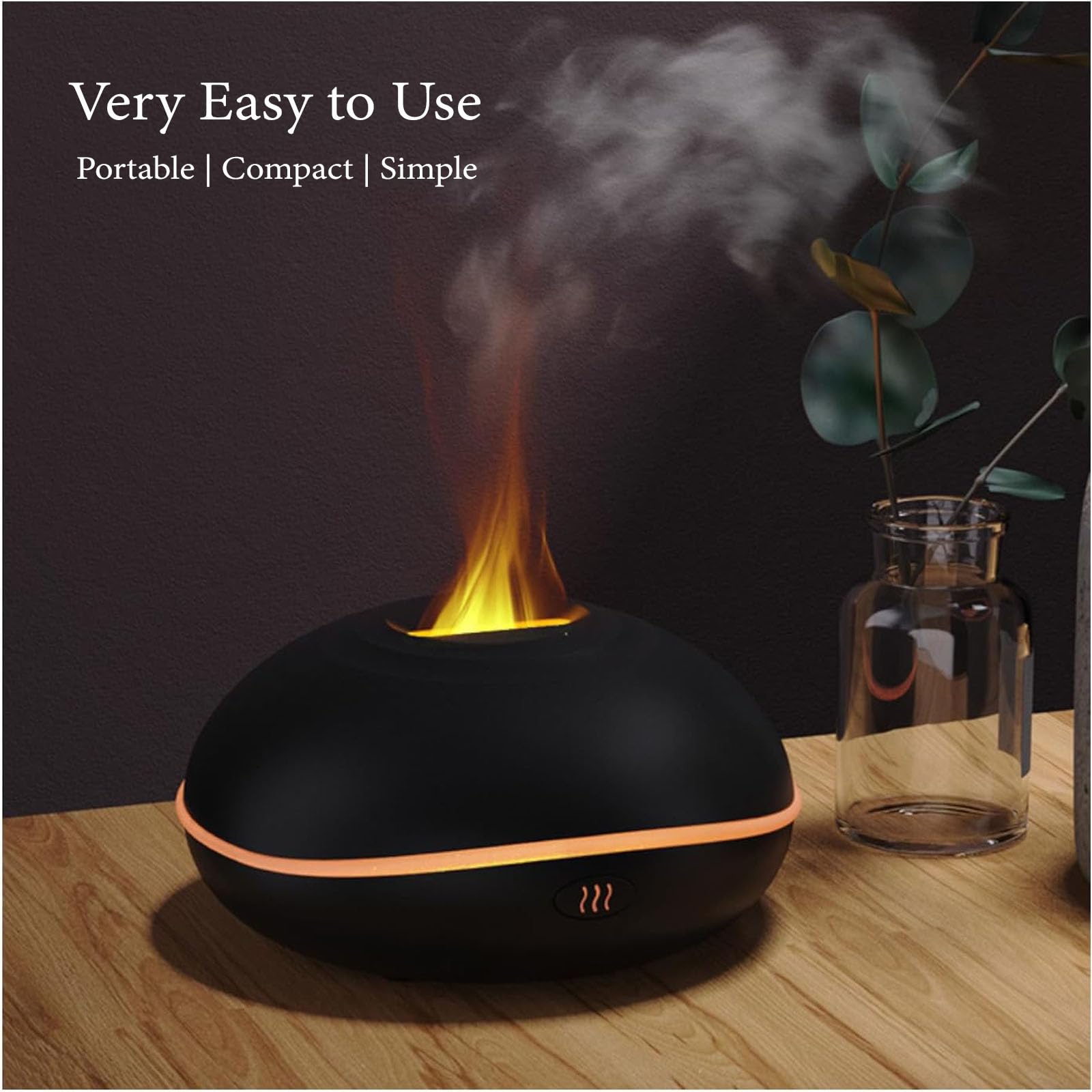 Lotnafee Colorful Flame Fire Diffuser Humidifier, Upgraded Scent Diffuser for Essential Oils Home,Office,Yoga Lotnafee uk supplements