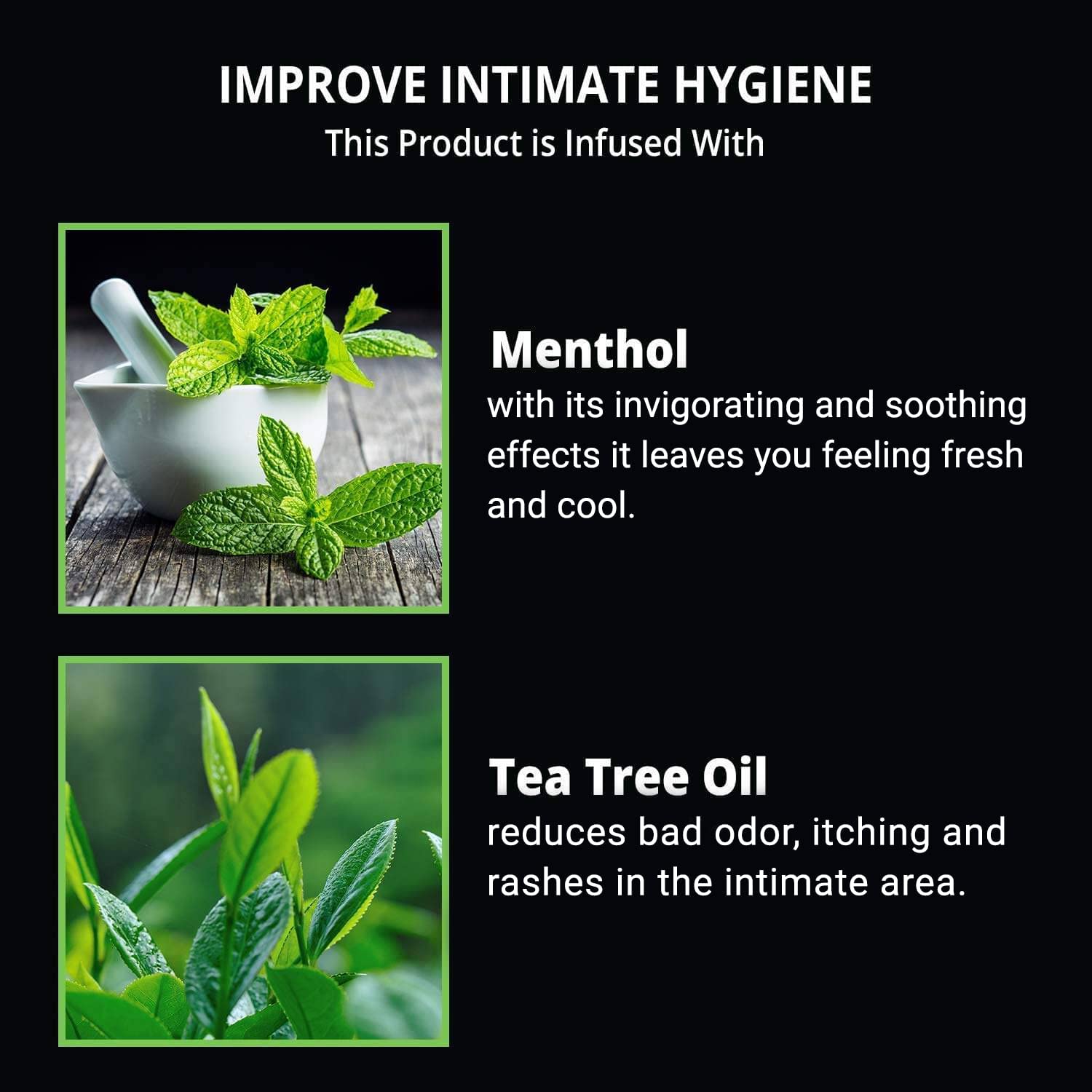 Skin Elements Intimate Wash for Men with Menthol (4.05 fl. oz.) | pH Balanced Foaming Private Skin Elements uk supplements