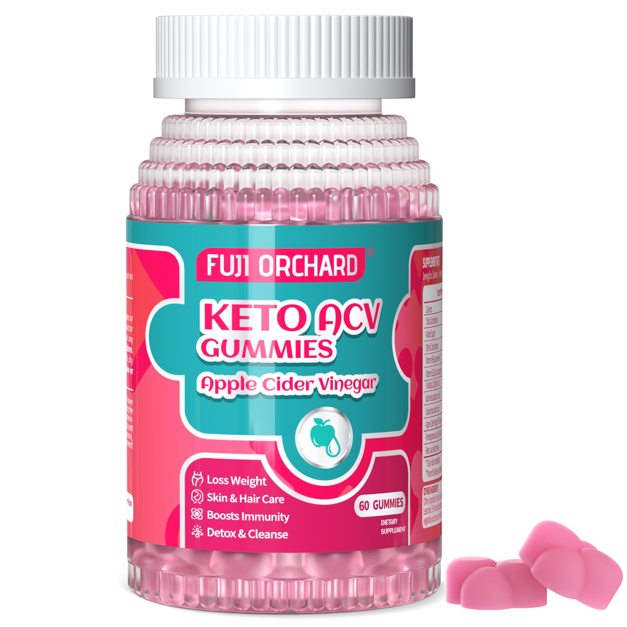 FUJI ORCHARD Keto Acv Gummies, 1500mg Keto Acv Gummies Advanced Weight Loss FUJI ORCHARD uk supplements