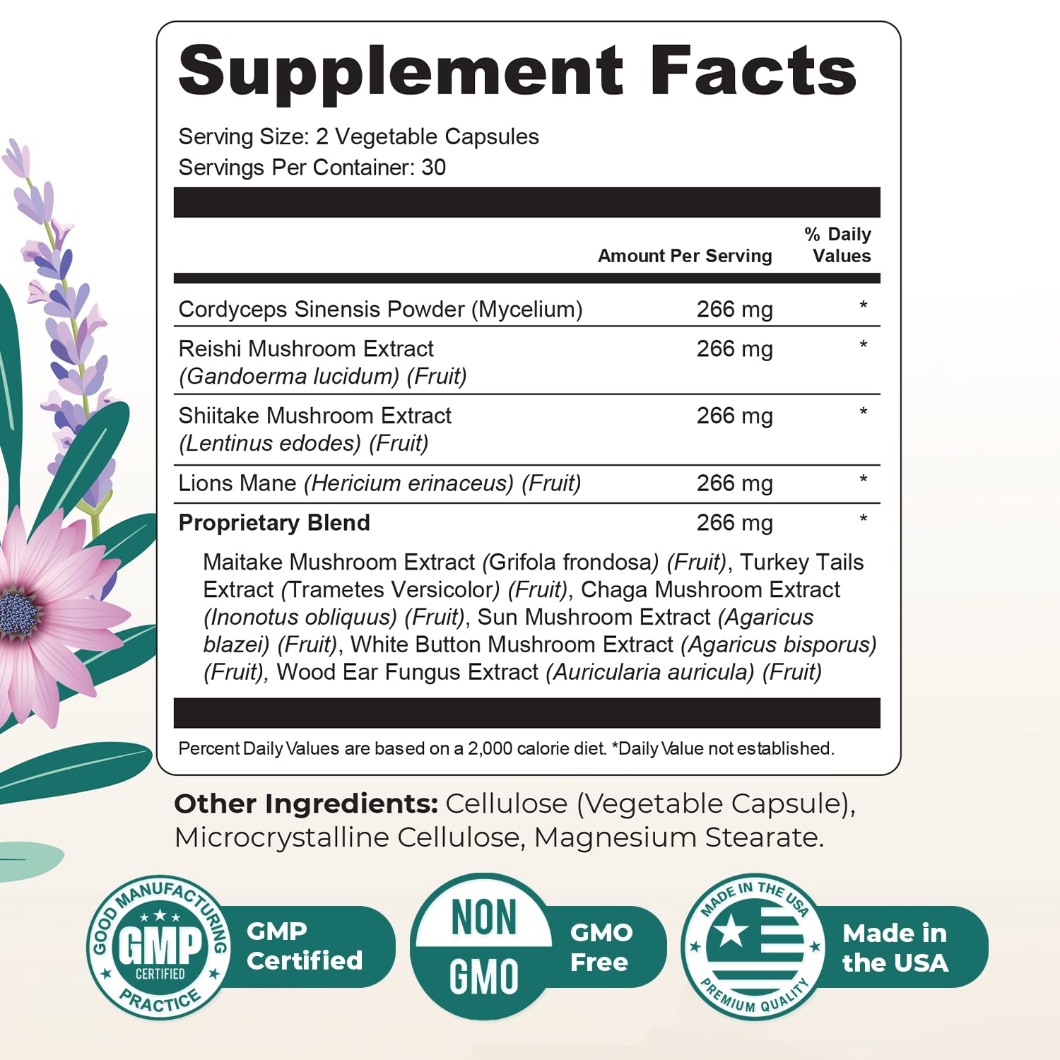 Nature’s NutriWave Menovelle Capsules for Women – Natural Daily Support Formula with Mushrooms and Botanicals – Non-GMO, Easy to Take, Made in the USA, 60 Capsules, 30 Servings, 1 Month Supply Nature’s NutriWave uk supplements