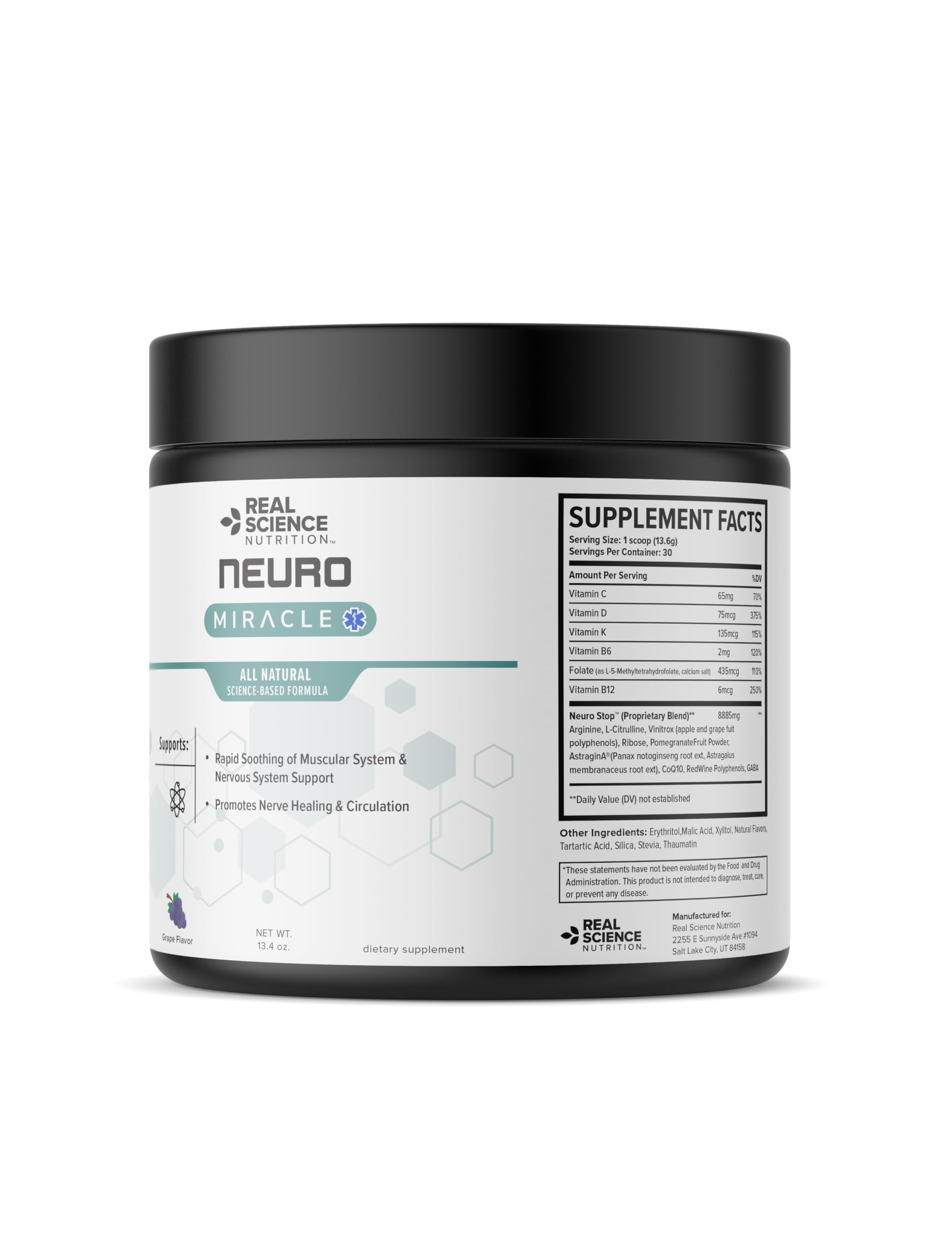 Real Science Nutrition Offers Neuropathy Miracle a Natural Powder Supplement to Improve Circulation and Provide Relief for Neuropathy Real Science Nutrition uk supplements