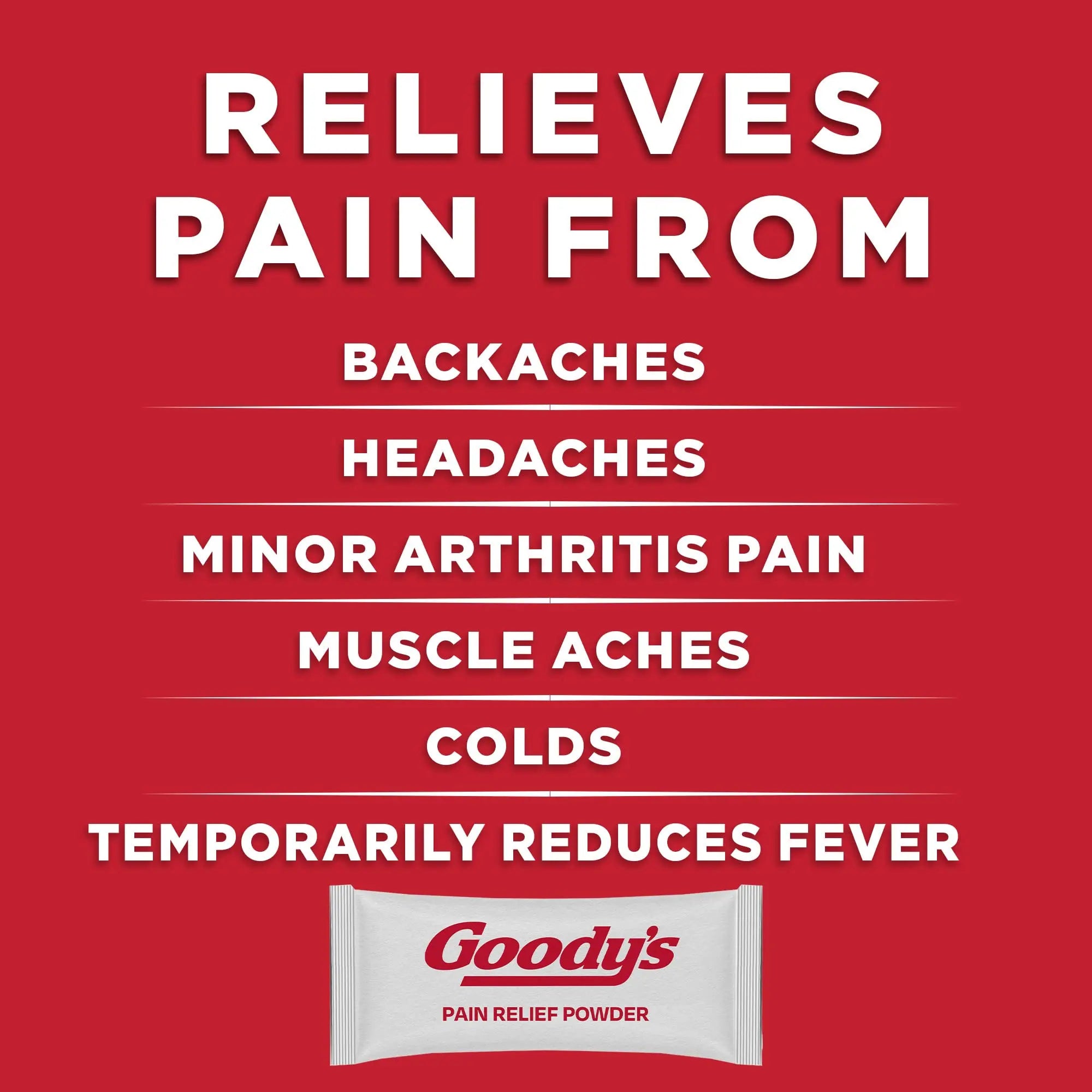 Goody's Back and Body Pain Relief Powder, 24 ct (Pack of 1) Goody's uk supplements