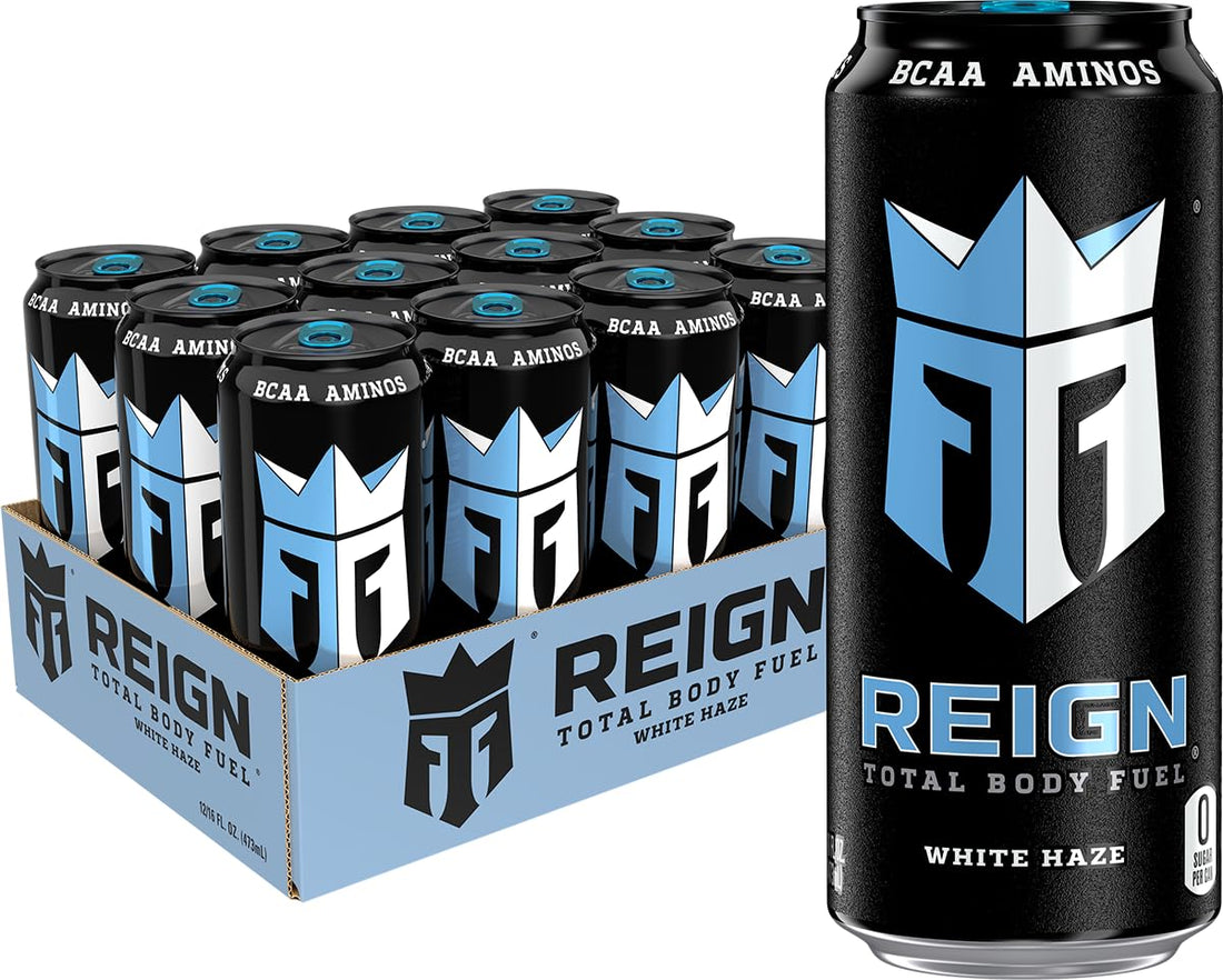 Reign Total Body Fuel, White Haze, Fitness & Performance Drink, 16 Fl Oz REIGN uk supplements