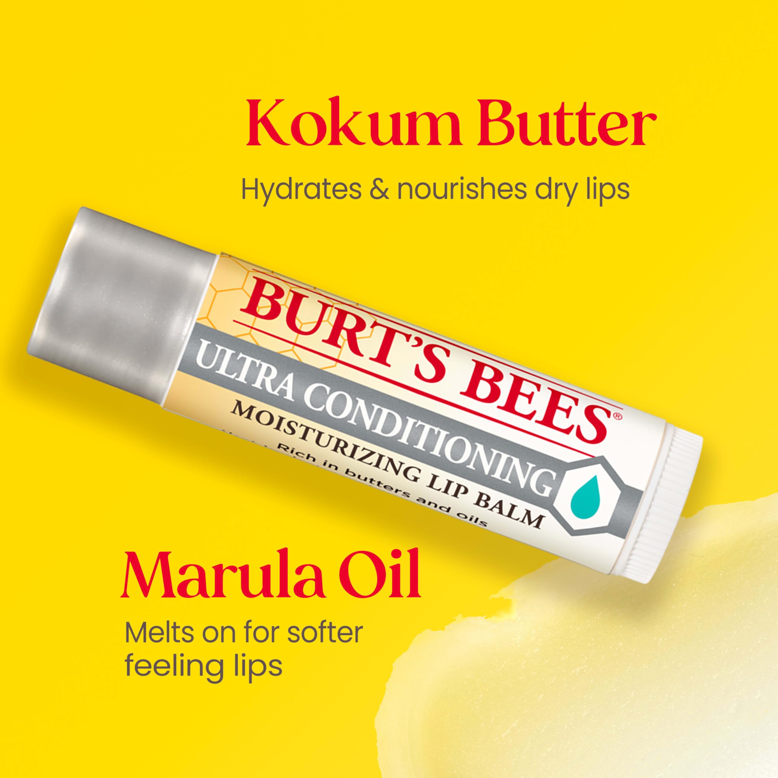 Burt's Bees Easter Basket Stuffers, Balm Bouquet Lip Balm Set, Original Beeswax, Vanilla Bean, Cucumber Mint, Coconut & Pear Pack, Natural Origin Lip Treatment, 4 Tubes, 0.15 oz. Burt's Bees uk supplements