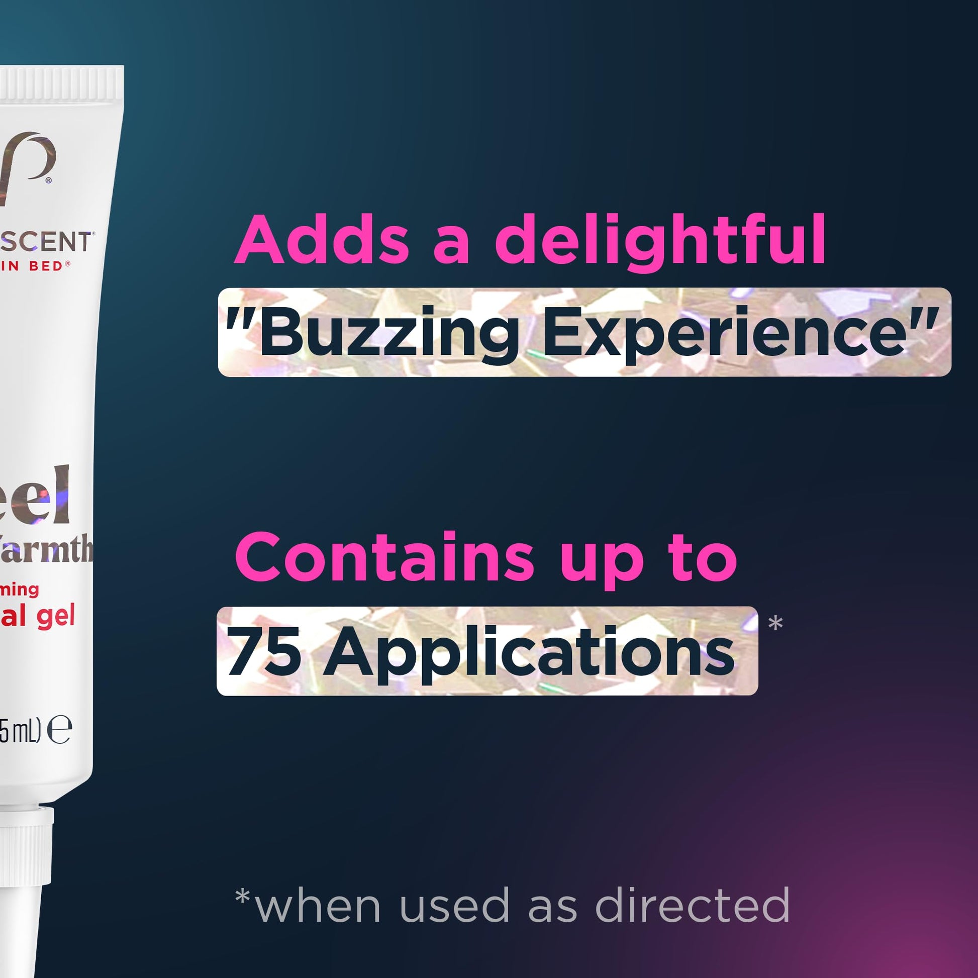 Promescent Buzzing Gel for Women – Arousal Enhancing Intimate Lubricant, Non-Sticky & Long-Lasting, Personal Lube for Increased Heightened Feeling, 75 Uses (15ml) Promescent uk supplements