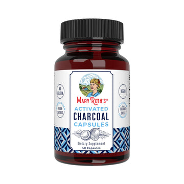 MaryRuth Organics Activated Charcoal Capsules | Substance Adsorption | Derived from Coconut Shells | Vegan Capsules from Pine Trees | Non-GMO | Gluten Free | 40 Count MARYRUTH'S uk supplements