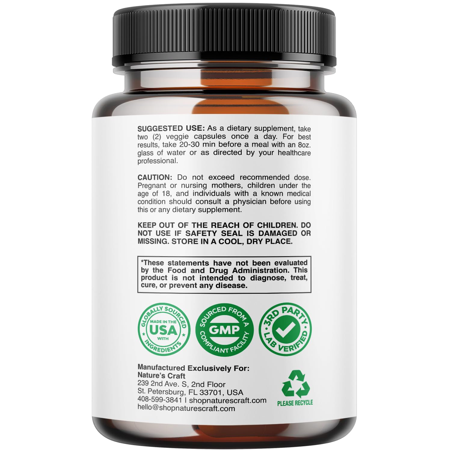 Liver Cleanse Detox & Repair Formula - Herbal Liver Support Supplement Natures Craft uk supplements
