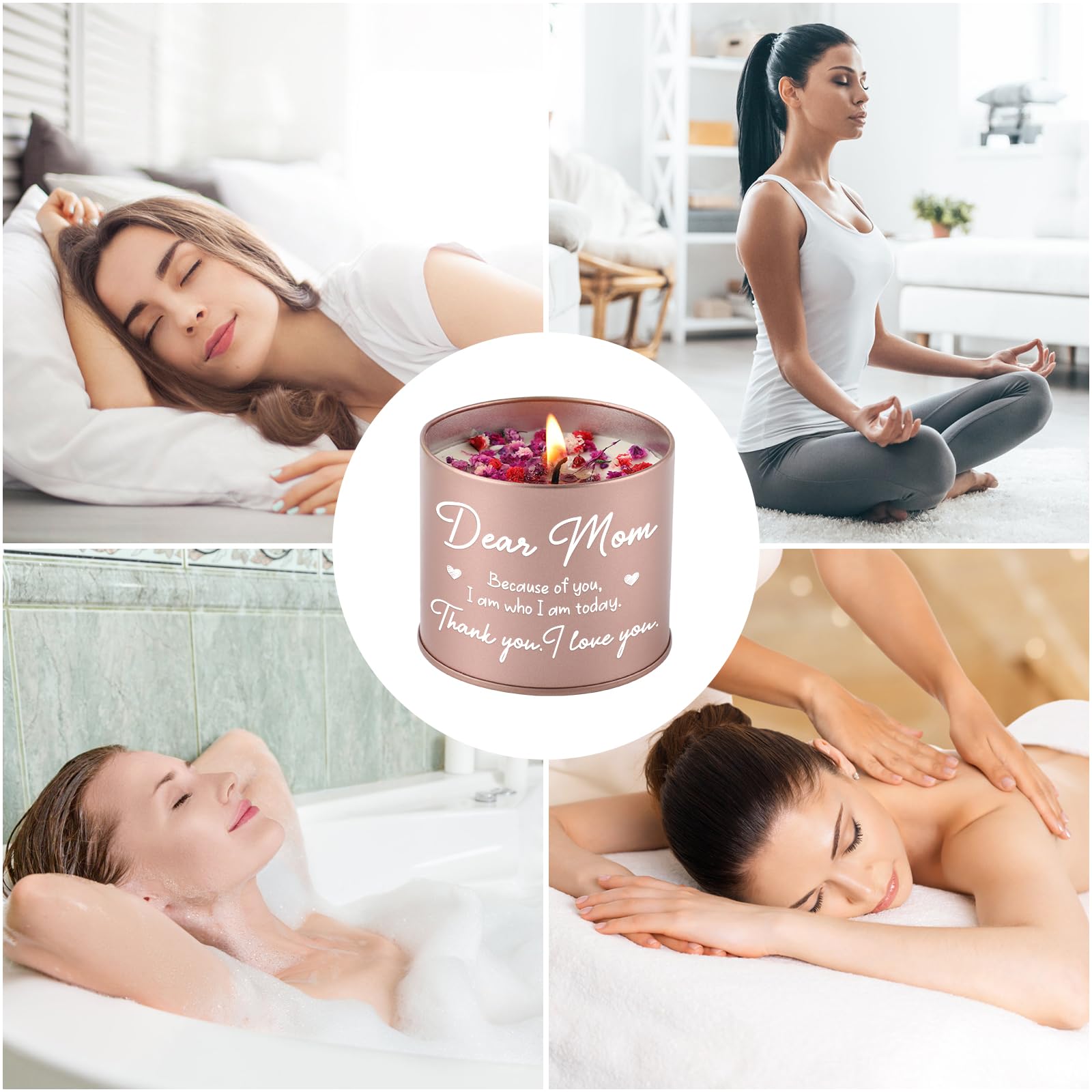BLUMUZE Mom Gift for Birthday, Mothers Day Gifts 9oz Lavender Scented Candle for Mom, Candles Gifts Blumuze uk supplements