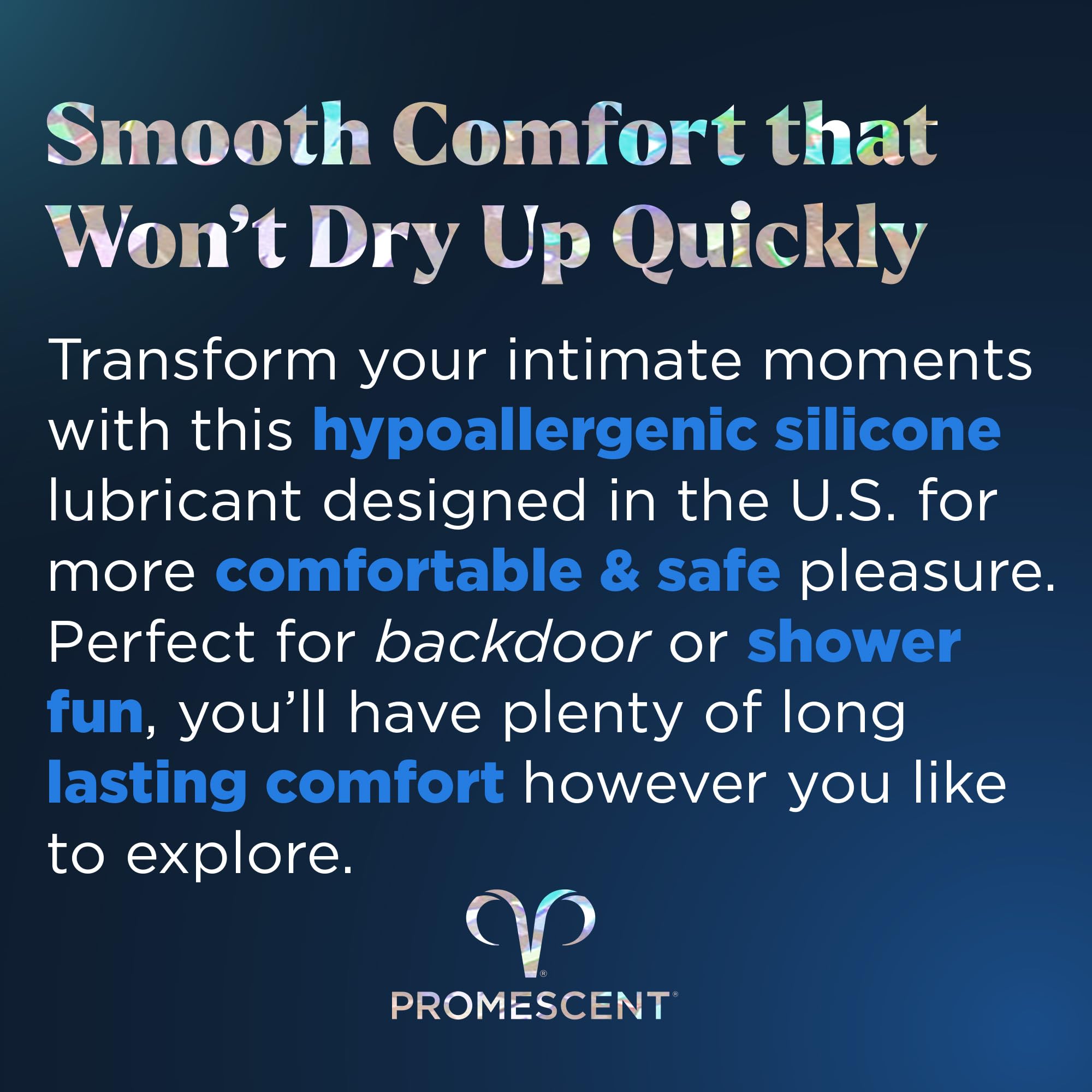 Promescent Silicone Lube, Premium Lubricants for Privacy, Sex Lube for Men & Women, Personal Lube, Non Sticky Anal Lubricant, Sex Accessories for Adults Couples, Personal Lubricant (4 oz) Promescent uk supplements