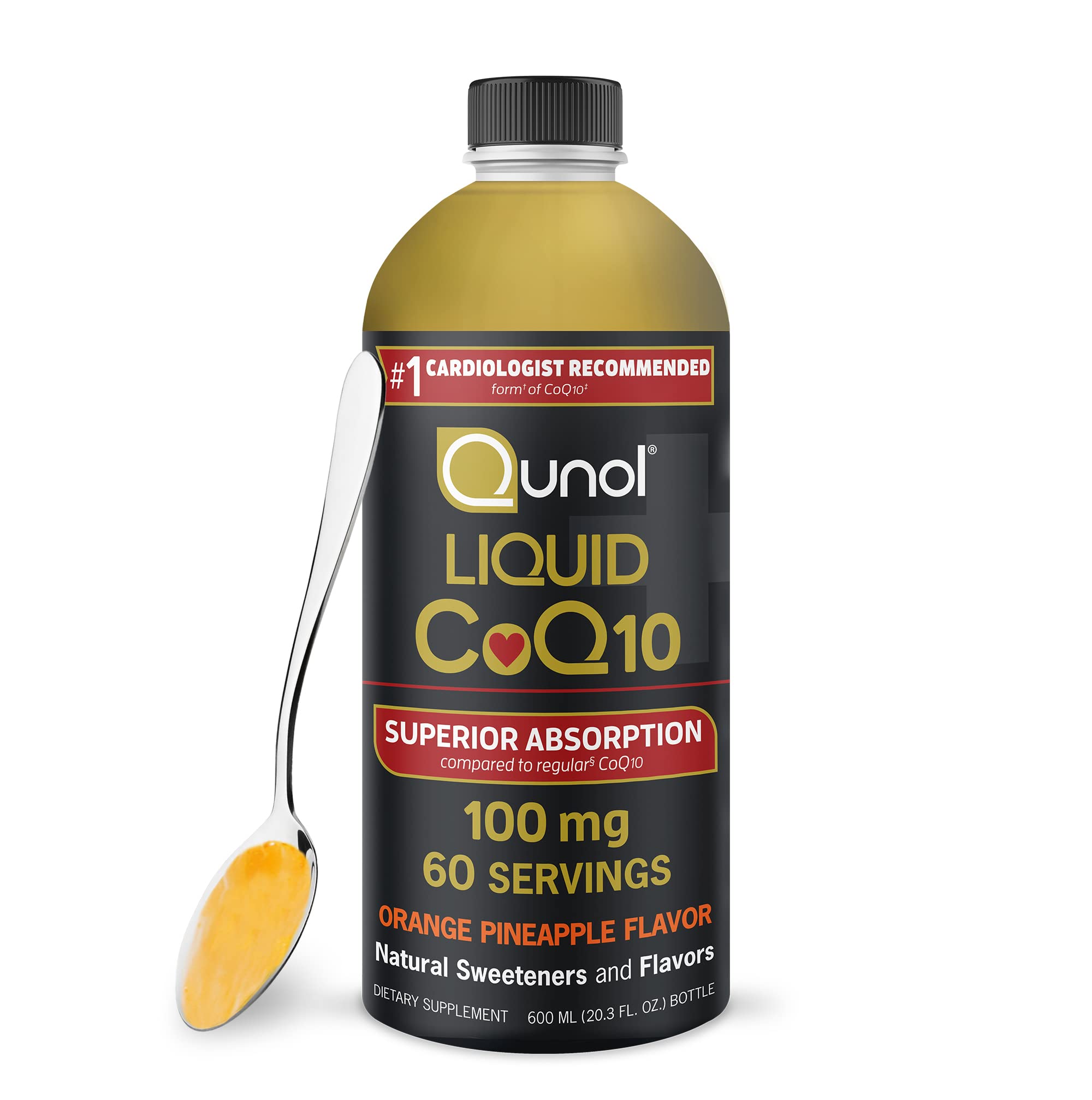 Qunol Liquid CoQ10 100mg, Superior Absorption Natural Supplement Form of Coenzyme Qunol uk supplements