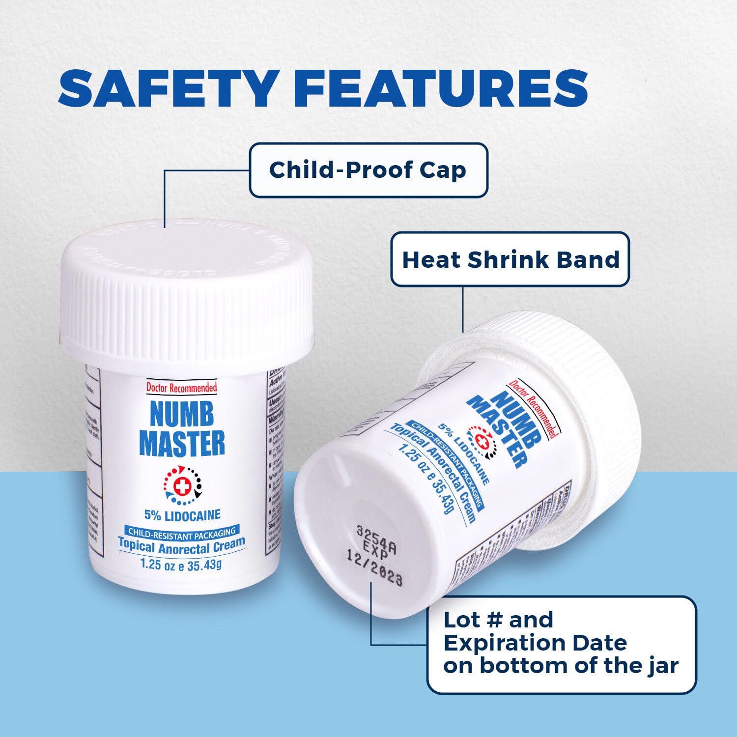 Clinical Resolution Numb Master 5% Lidocaine Cream Fast-Acting OTC anesthetic for Pain, Itch, Burns & Hemorrhoids with Vitamin E & Aloe for Soothing Relief Maximum Strength 4.2 Ounce Clinical Resolution uk supplements