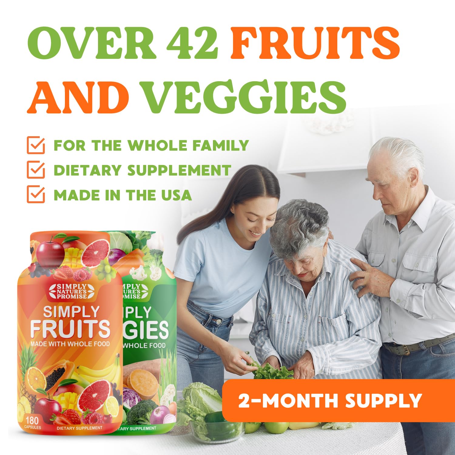 Simply Nature's Promise - Packed with Over 40 Different Fruits & Vegetables Simply Nature's Promise uk supplements