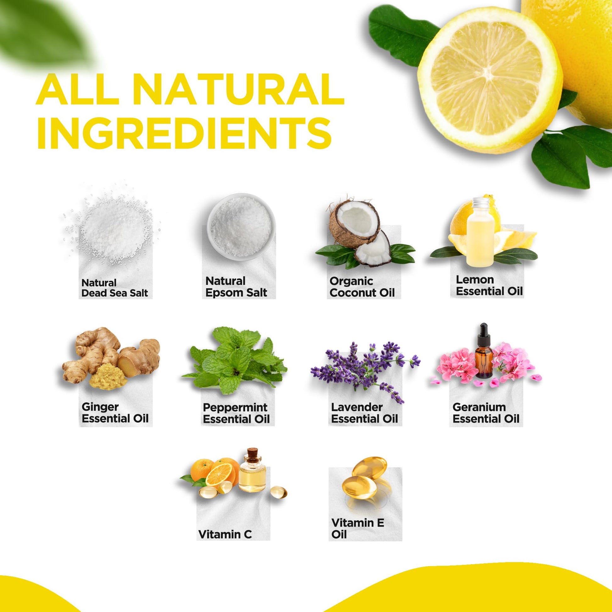 Citrus Detox Foot Soak with Epsom Salt - for Foot Callus, Immune Boost, Damaged Toenail DAILY REMEDY uk supplements