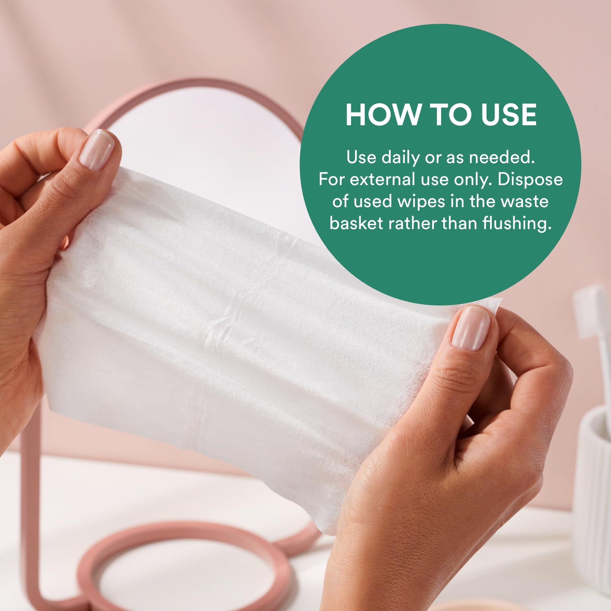 Love Wellness pH Balancing Wipes for Women | Feminine Hygiene for Cleansing with Aloe Vera Love Wellness uk supplements