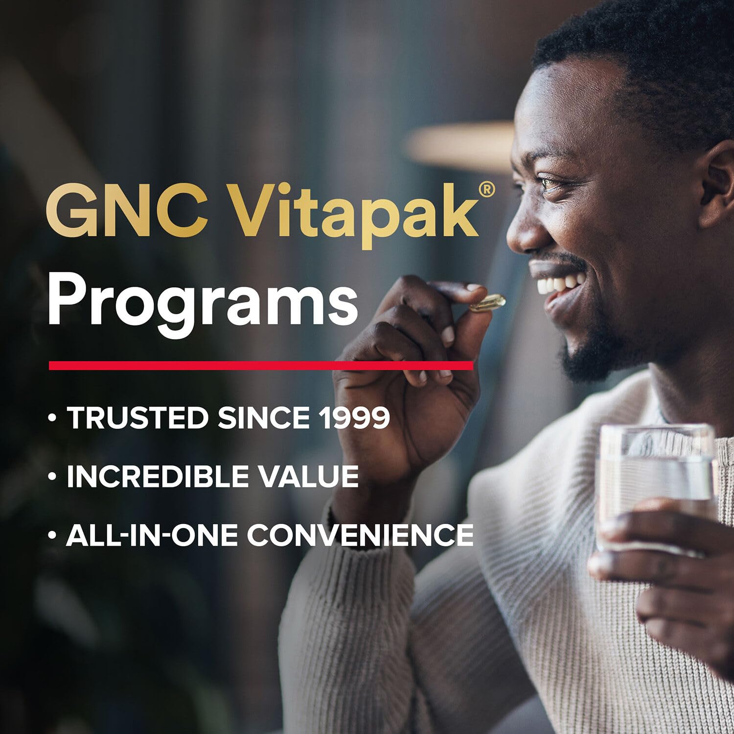 GNC Mega Men Energy and Metabolism Vitapak Program, Convenient, Complete Nutrition, 5 Products in 1 Packet, Calorie Burn, Thermogenic, 300mg Caffeine, 30 Daily Packs GNC uk supplements
