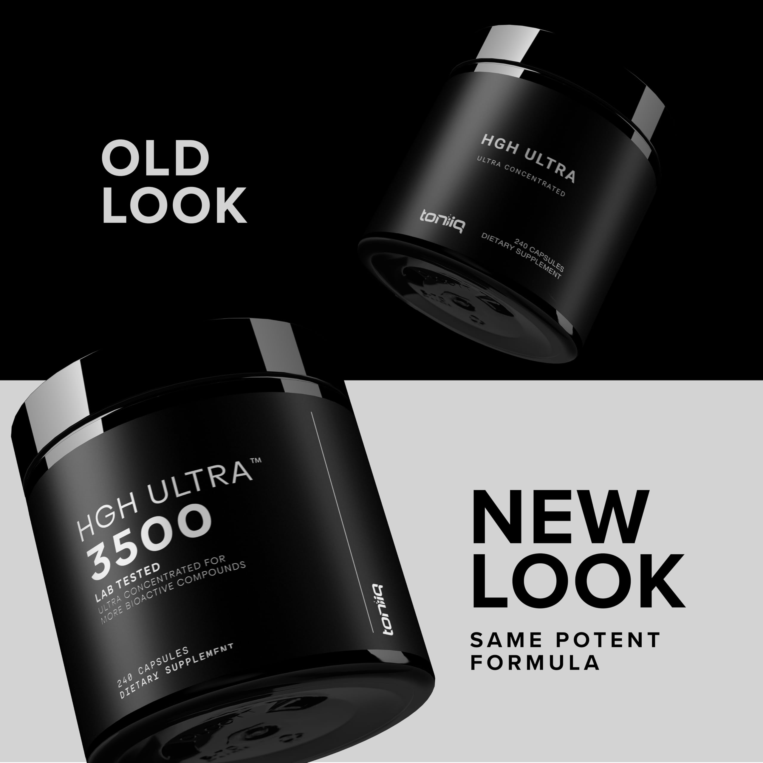 HGH Supplements for Men & Women (240 Count) 3,550mg+ Support Muscle Growth & Healthy Levels of Human Growth Hormone for Men, with High-Purity Arginine, Ornithine, Lysine, Tribulus, and Ashwagandha TQ Toniiq uk supplements
