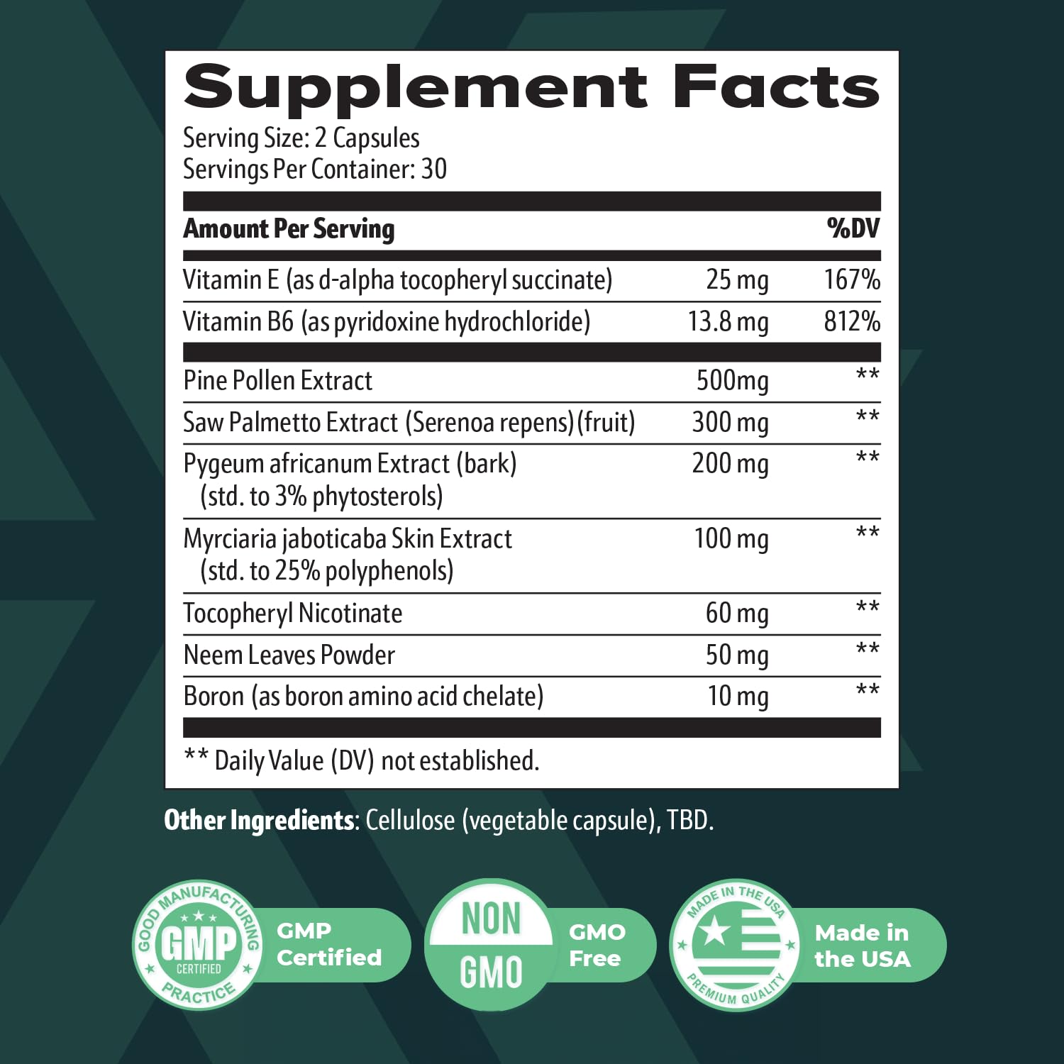 TC24 - Natural Supplement with Myrciaria Jaboticab, Lipophytol, Pygeum Africanum Extract & Boron | Non-GMO, Stimulant-Free, Easy-to-Take | Made in USA, GMP-Certified | 60 Capsules, 1 Month Supply Nature’s NutriWave uk supplements