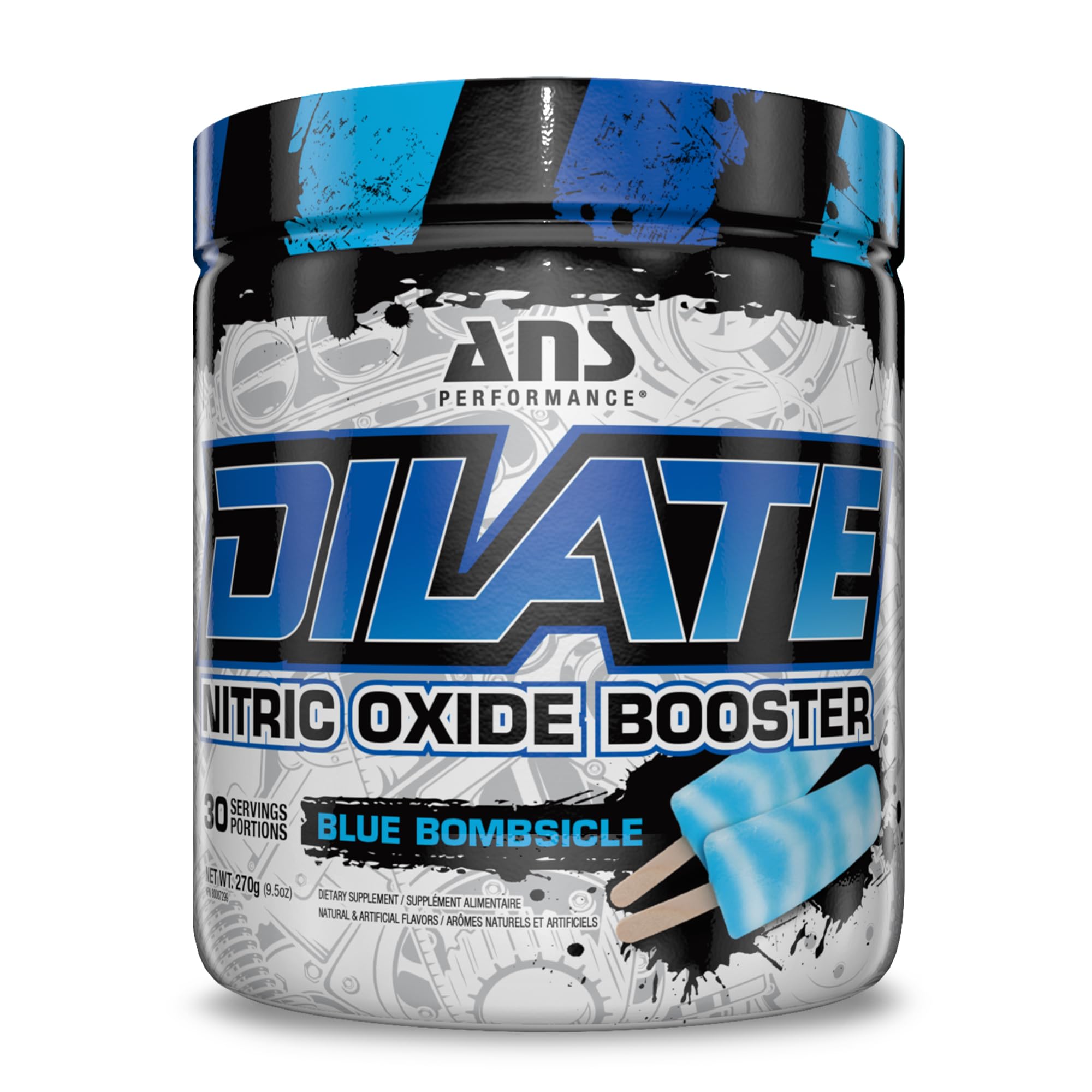 ANS Performance Dilate Pump PreWorkout Powder - Dietary Supplement - Maximizes ANS Performance uk supplements