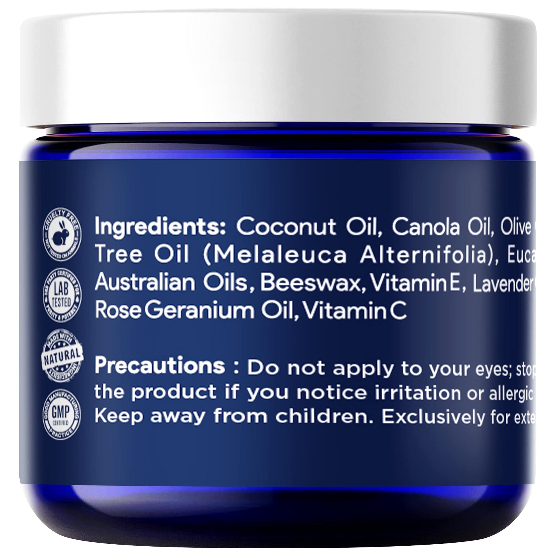 Tea Tree Oil Foot Balm/ Moisturizer For Dry Cracked Feet - Instantly Hydrates & Soothes FOOT CURE uk supplements