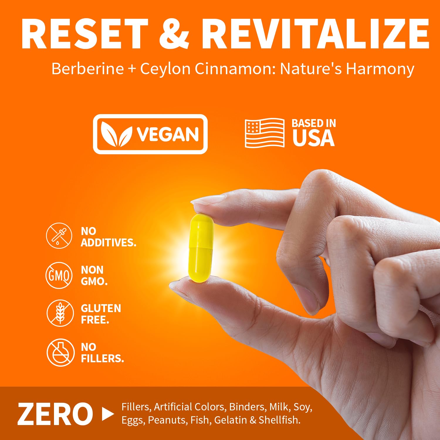 Clinical Grade Berberine Supplement 1500mg HCL Plus Ceylon Cinnamon Weight Managemen Clinical Nutra uk supplements