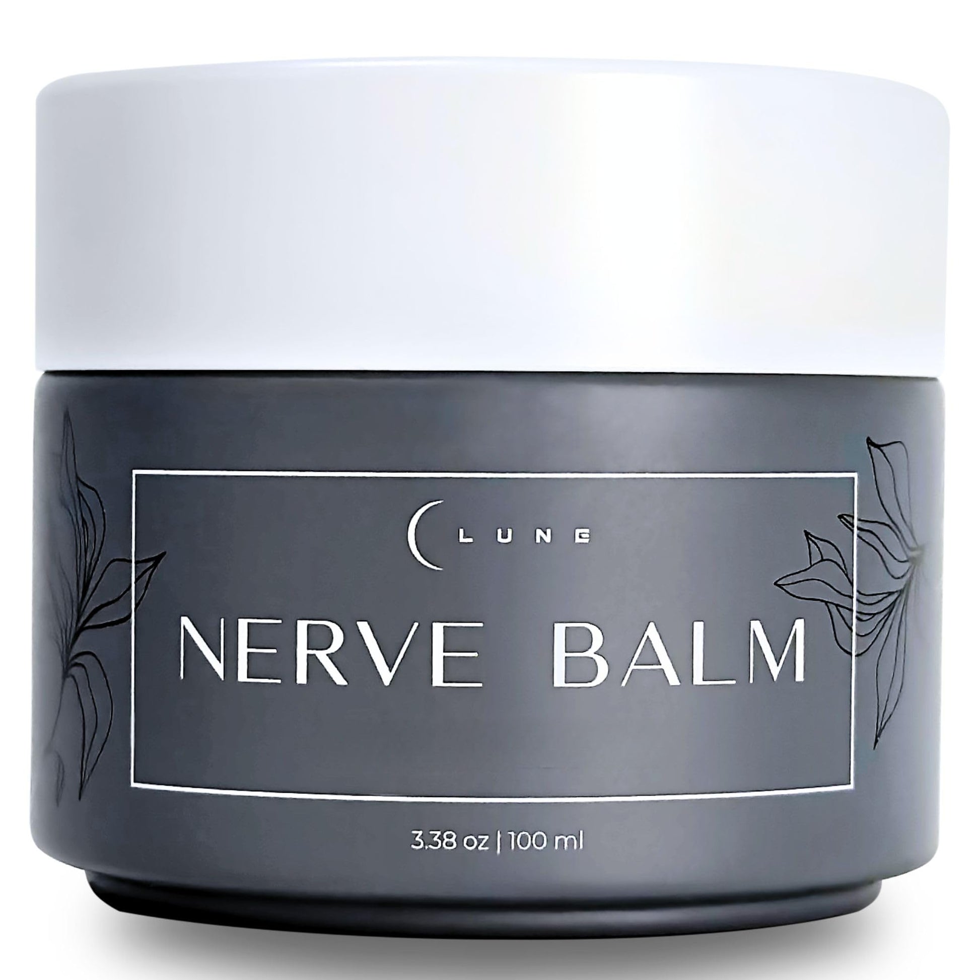 Lune Nerve Balm – Neuropathy Cream for Burning, Tingling & Numbness in Feet & Hands | Natural Nerve Pain Relief Cream with Arnica, Vitamin B6 & Magnesium | 3.4 oz Lune uk supplements