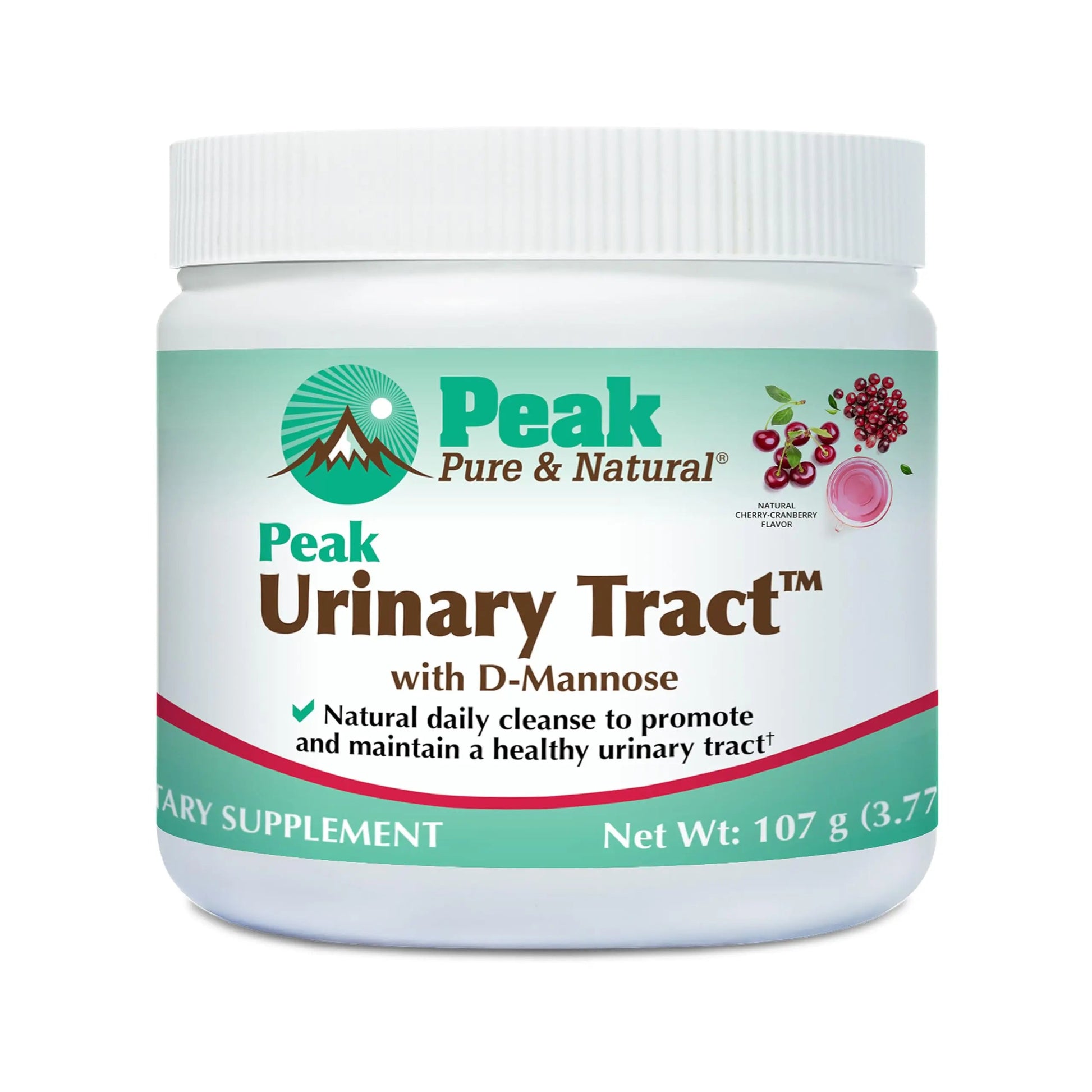 Peak Urinary Tract Supplement Powder - Cranberry and D-Mannose Powder with Juniper Berries and Probiotics for Urinary Tract Health, Ph Balance, UTI Defense - Vegan, Gluten Free (30 Day Supply) Peak Pure & Natural uk supplements