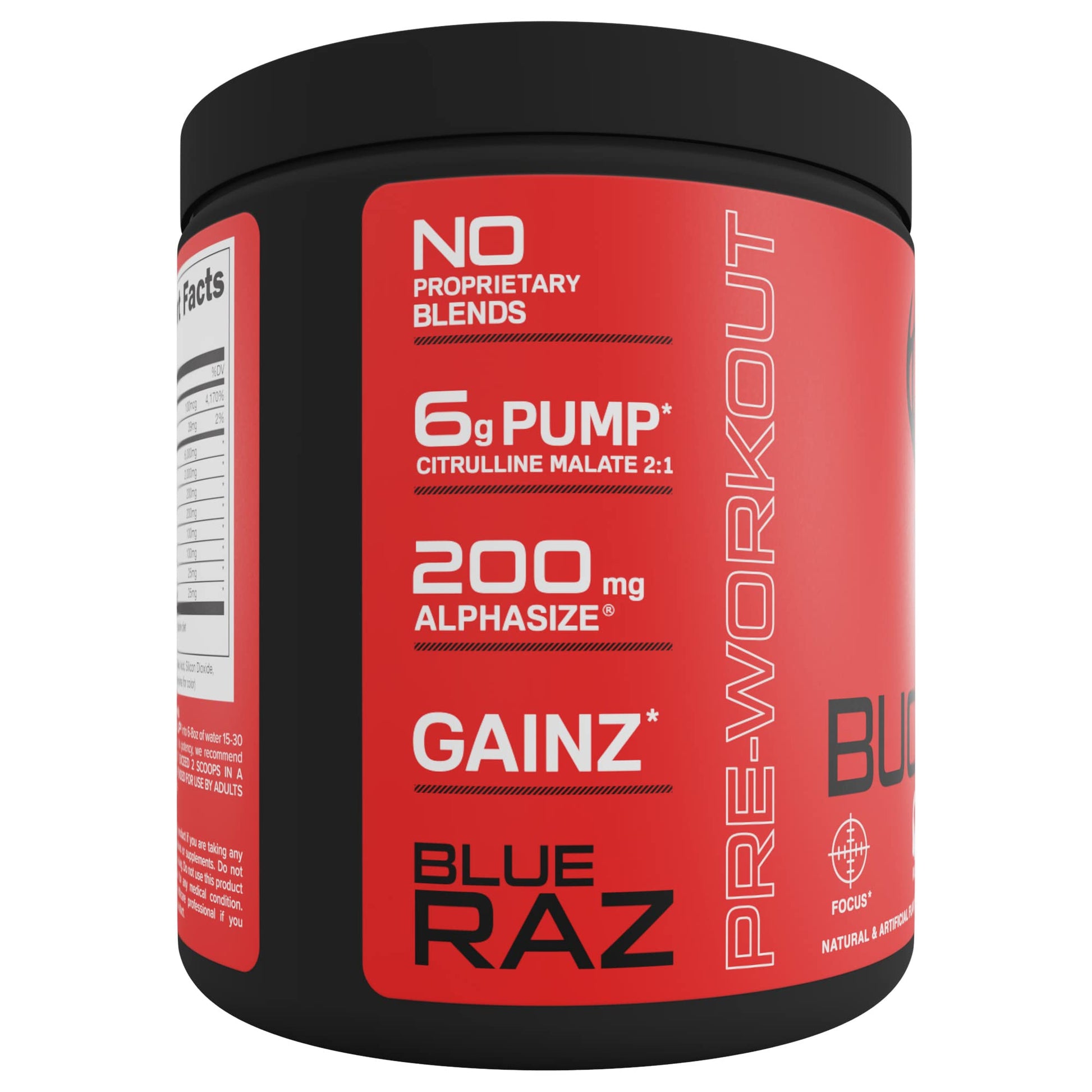 Bucked Up Pre Workout 6 Grams Citrulline, 2 Grams Beta Alanine, and 3 Other Registered Bucked Up uk supplements