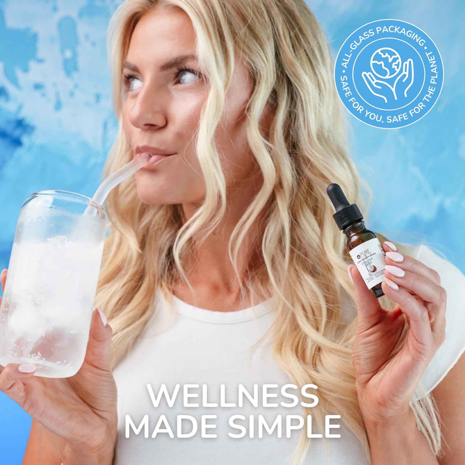 Pure Inventions - Coconut Water Infusion Drops – Electrolytes - Sugar-Free Hydration, Zero Calories, No Artificial Sweeteners, Clean Ingredients, 30 Servings Pure Inventions uk supplements