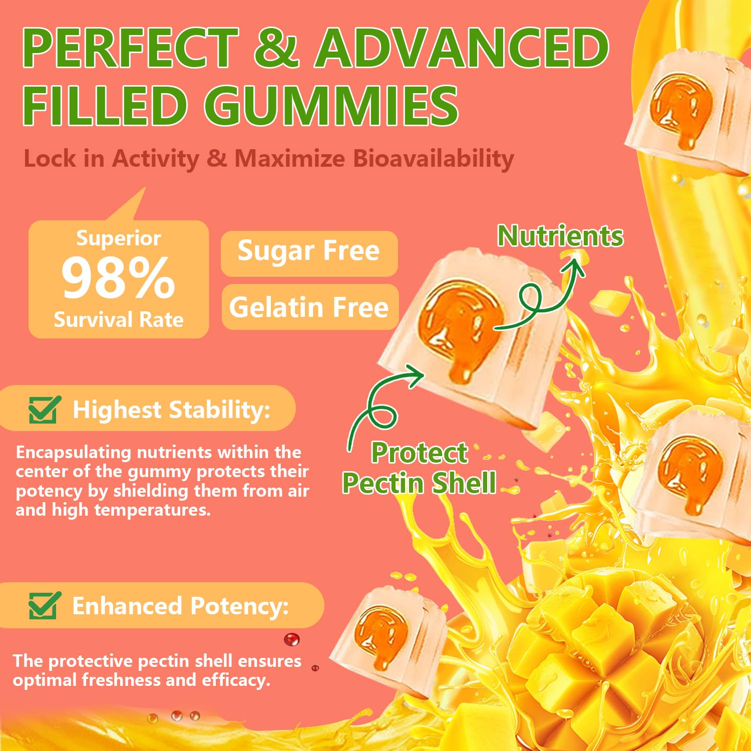 Crasye Probiotic Kombucha Gummies Sugar Free Prebiotic Postbiotic Probiotics Gummy for Women and Men Bloating Gut Health Immune and Digestive Support - 60 Gummies - 30 Servings Crasye uk supplements