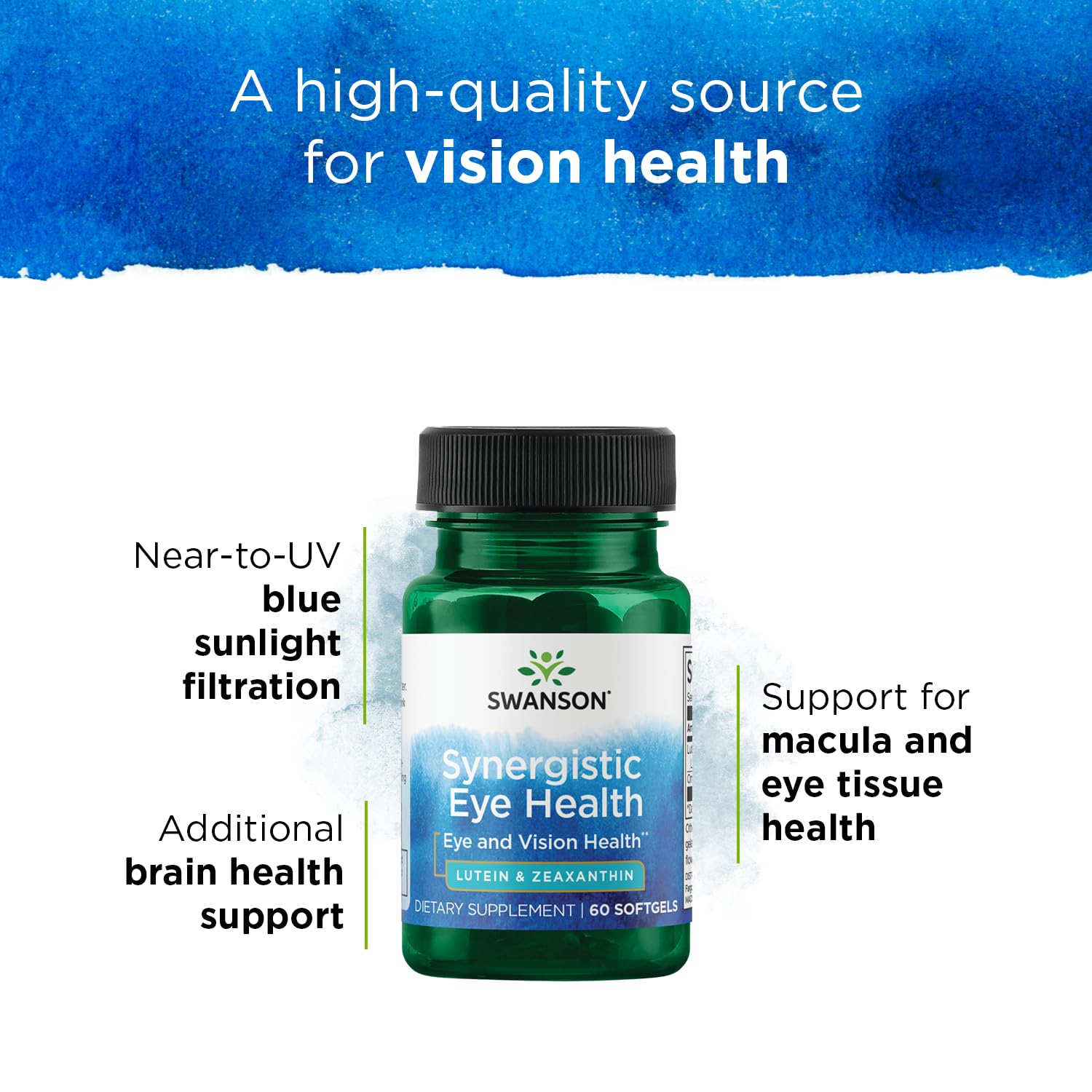 Swanson Synergistic Eye Health - Lutein and Zeaxanthin Supplement Swanson uk supplements